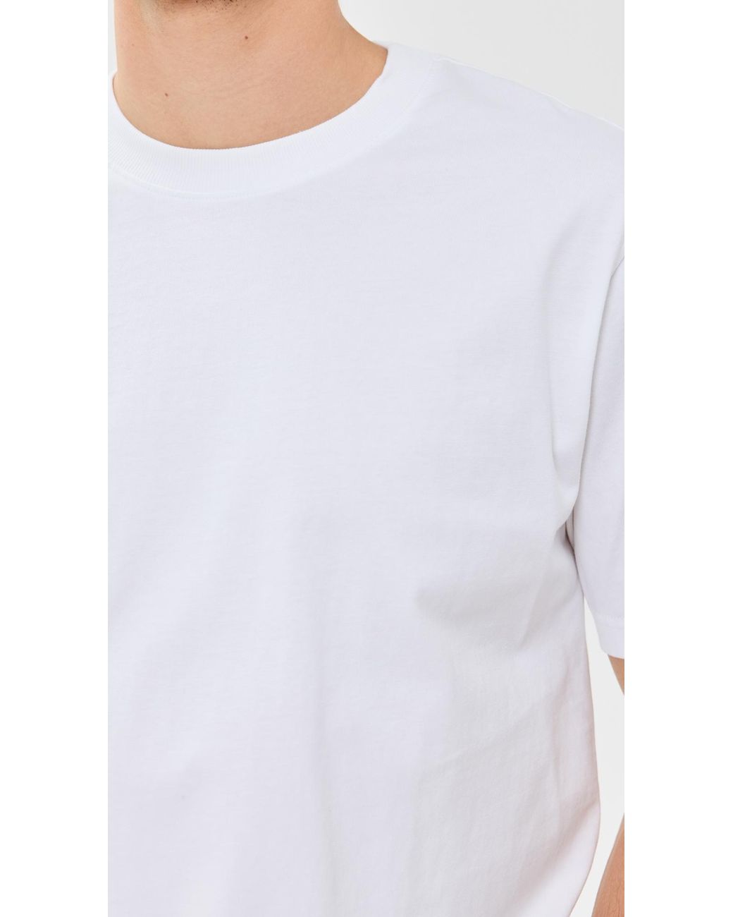 NN07 White Adam Tee for men