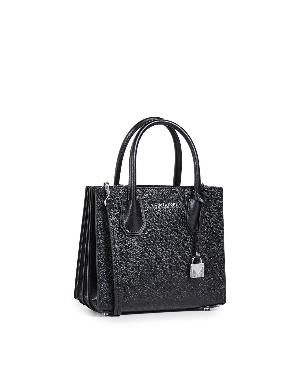 Michael kors mercer clearance black medium tote bag