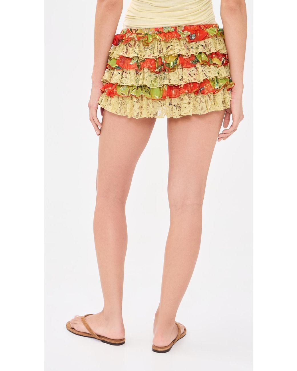 Siedres Black Ruby Mini Skirt