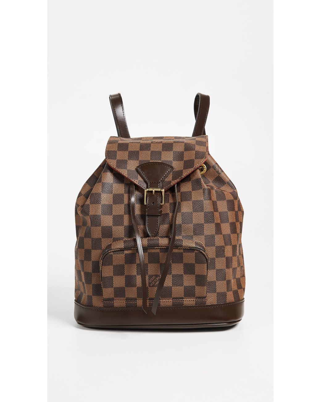 What Goes Around Comes Around Louis Vuitton Montsouris Damier Ebene  Backpack