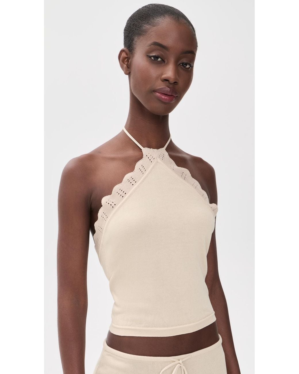 With Jean Natural Isla Top