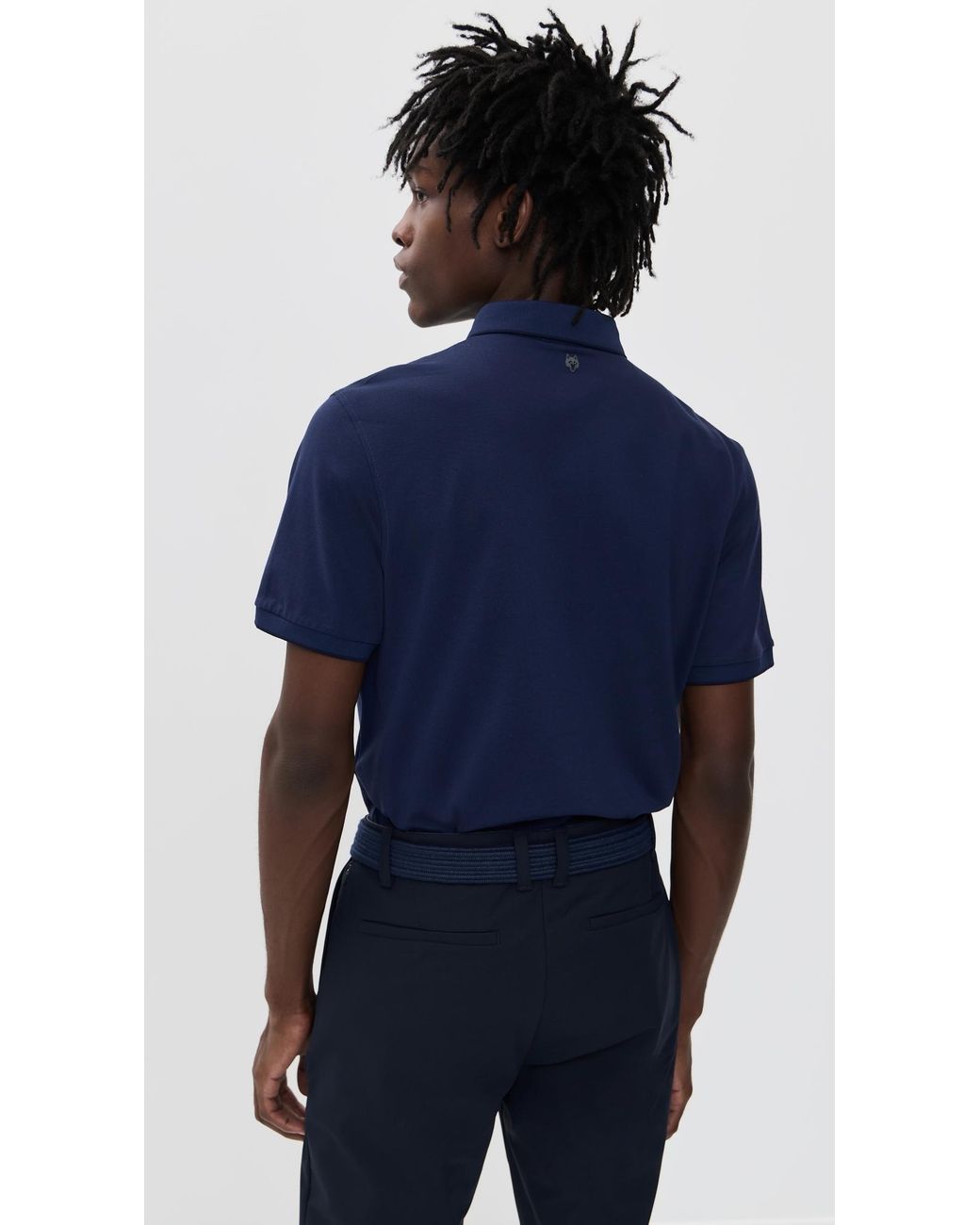 Greyson Blue Wolf Polo for men