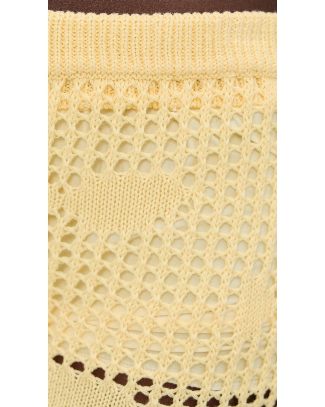 Bailey Rose Multicolor Crochet Mini Shorts
