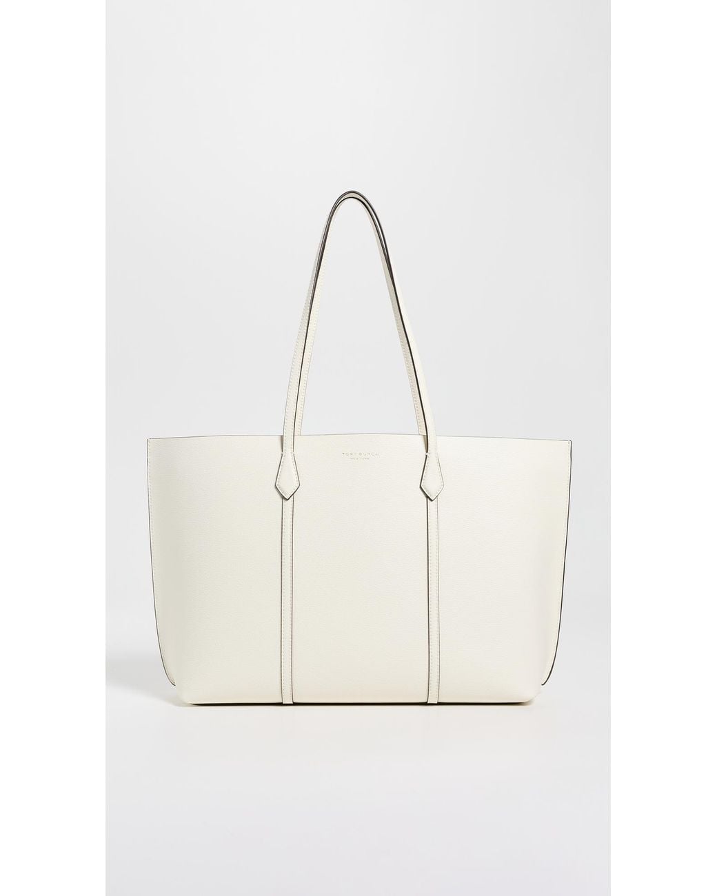 Tory Burch White Perry Tote