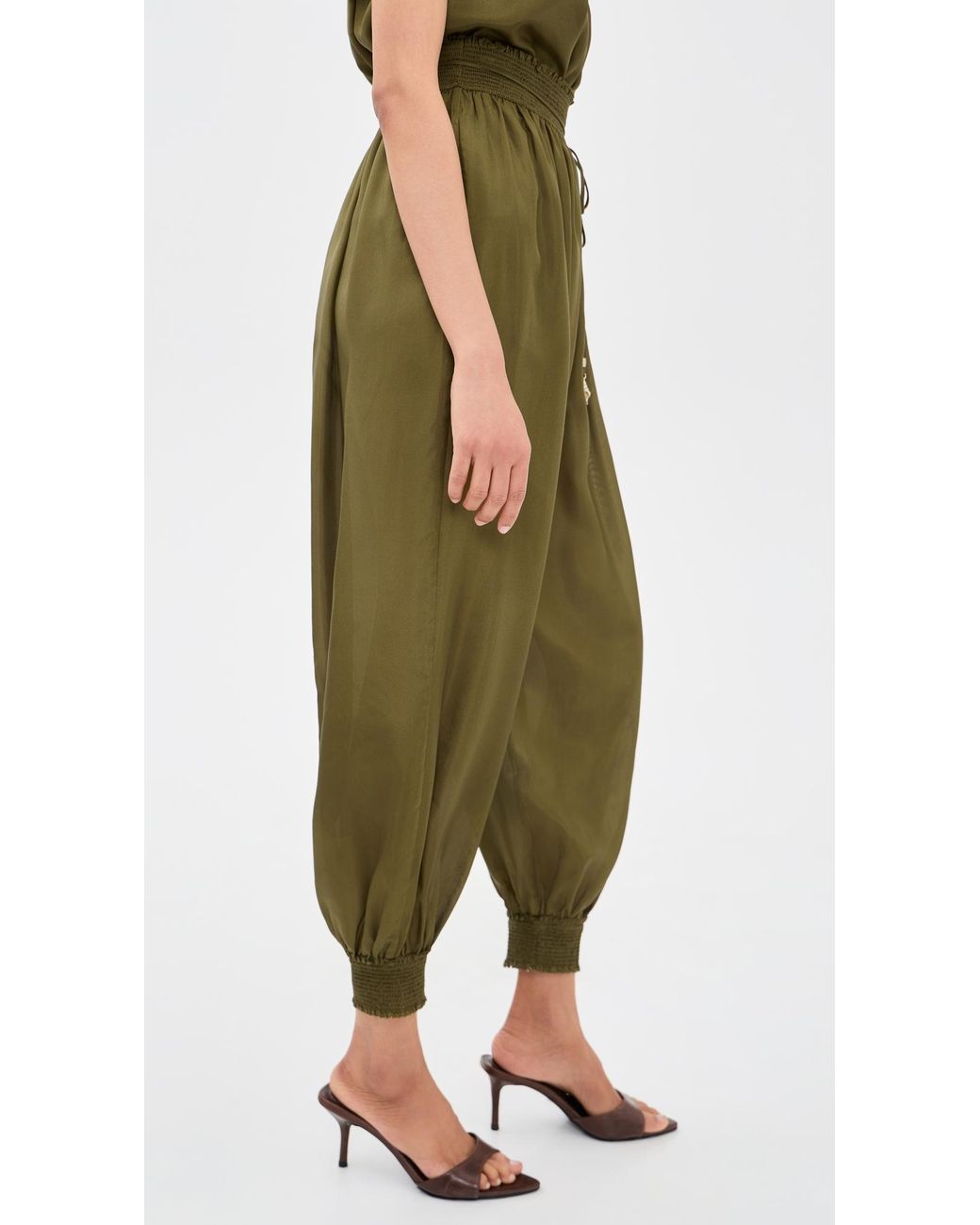 Zimmermann Green Mahon Pants