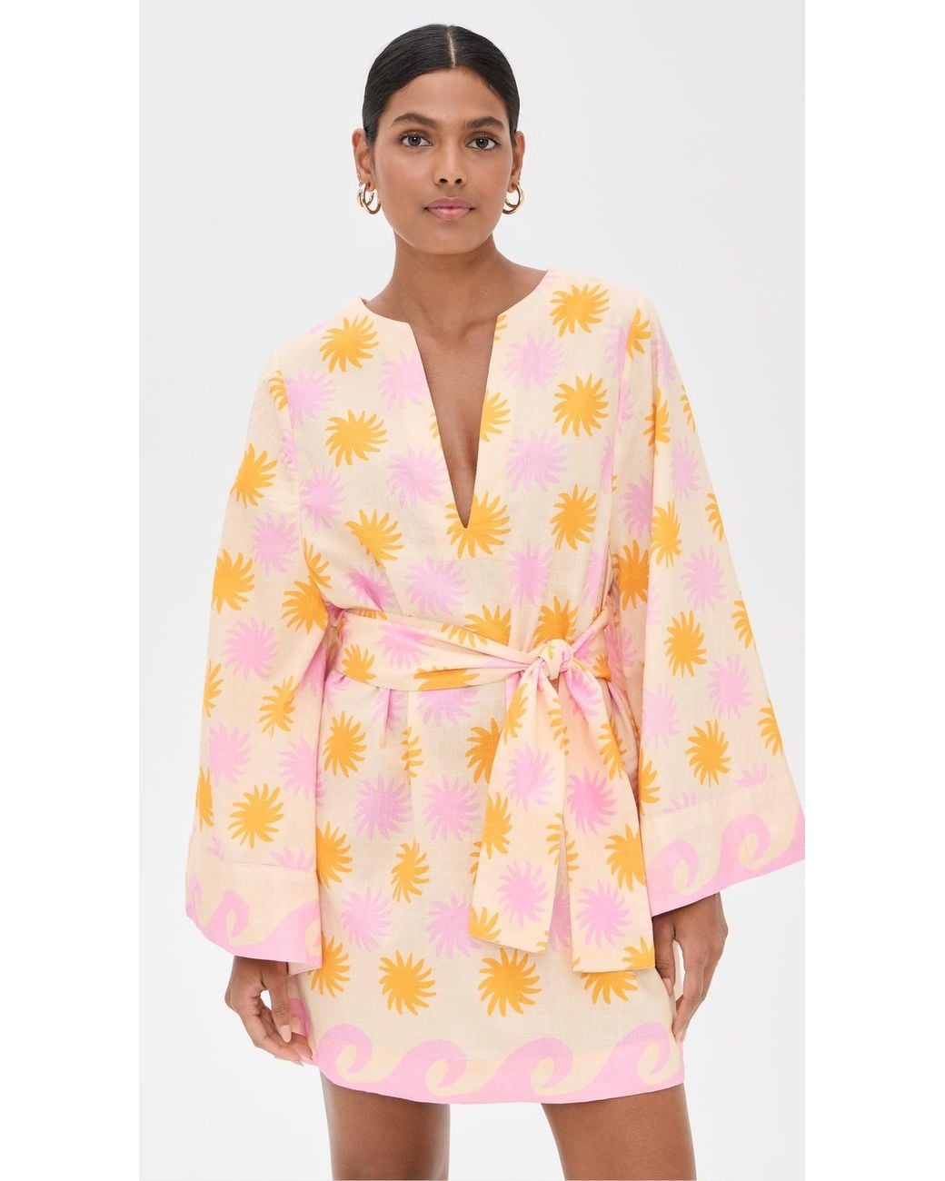 Sundress Orange Cady Dress