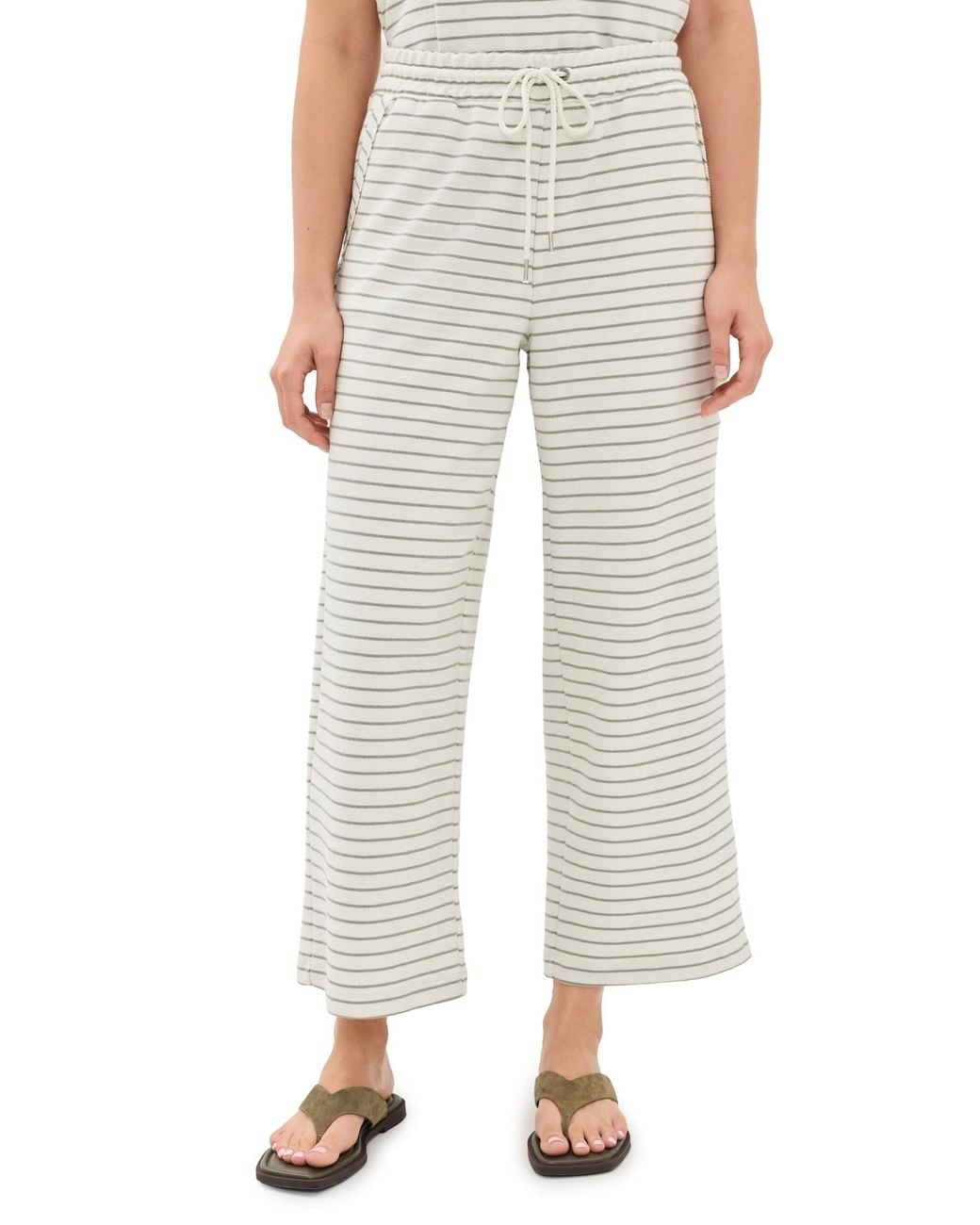 Splendid White Kennedy Stripe Pants