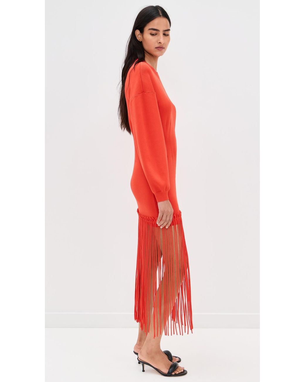 simon miller wallis knit fringe dress Simon Miller Wallis Knit Fringe Dress