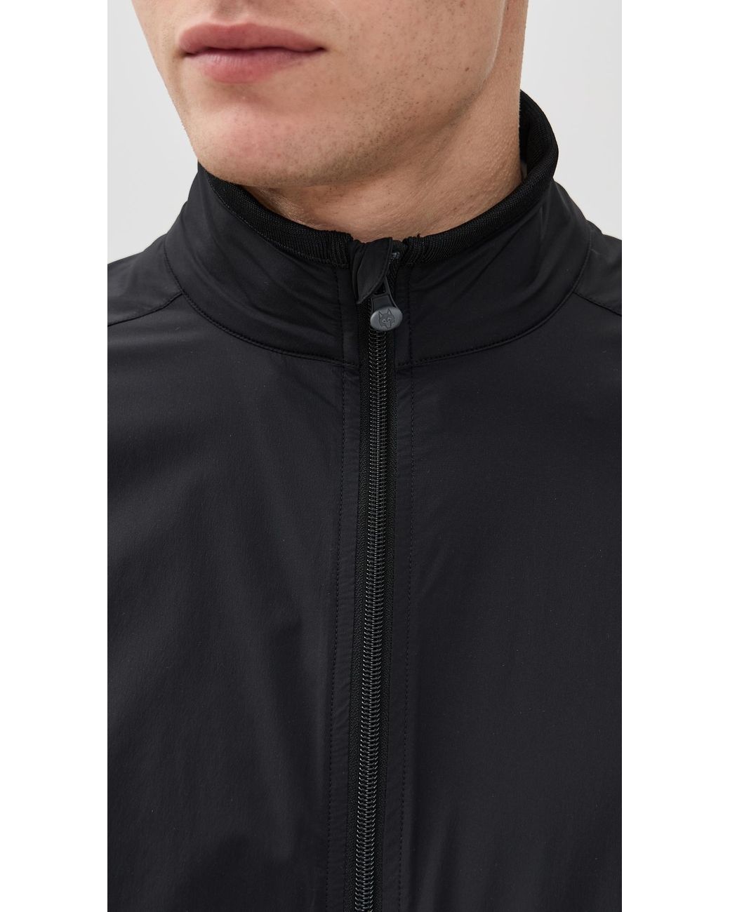 Greyson Black Trailwolf Lightweight Shell Jacket for men