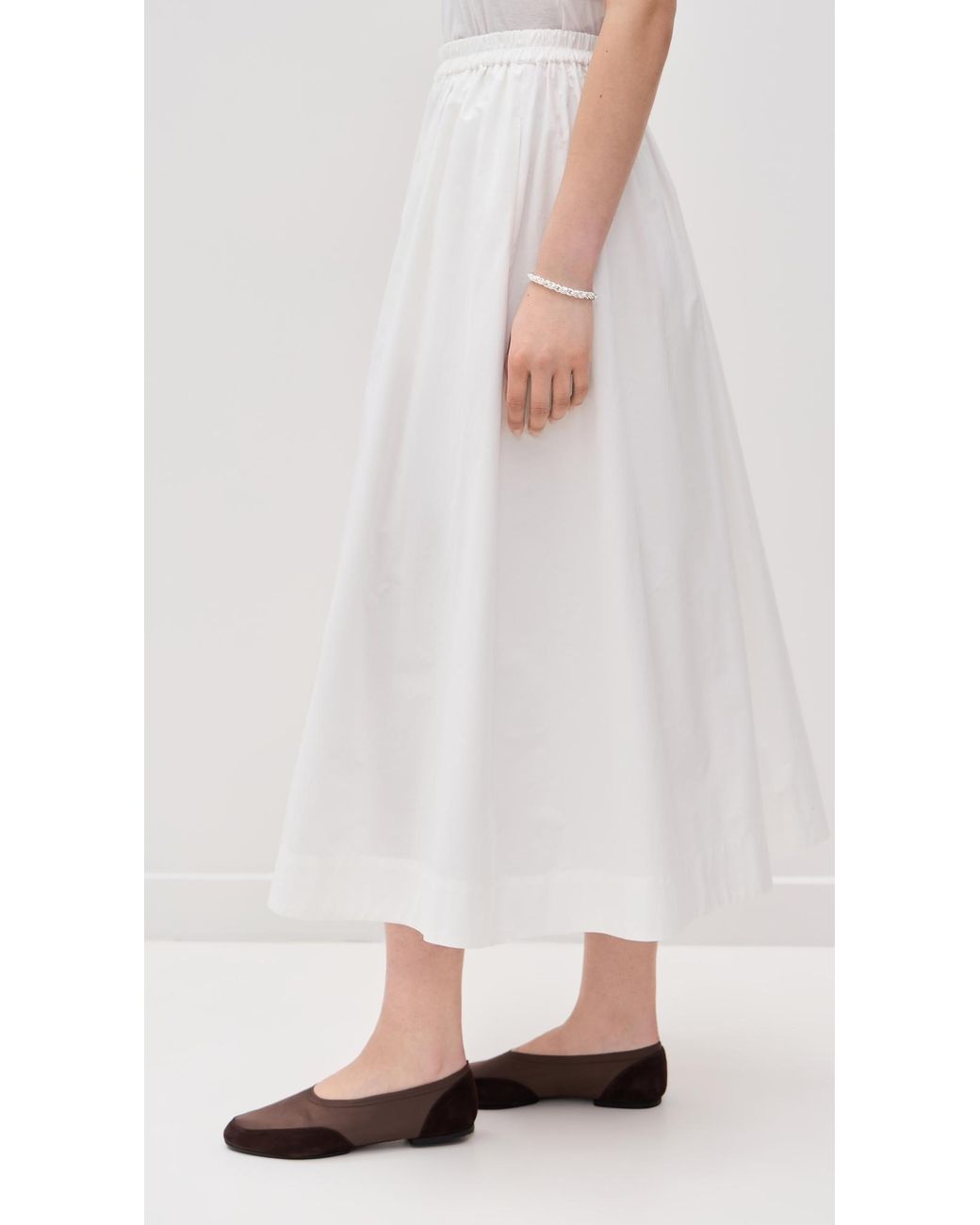 ALIGNE White Natalie Skirt