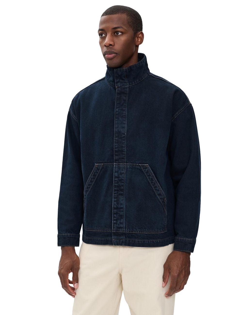 Warp & Weft Blue Cdmx Jacket for men