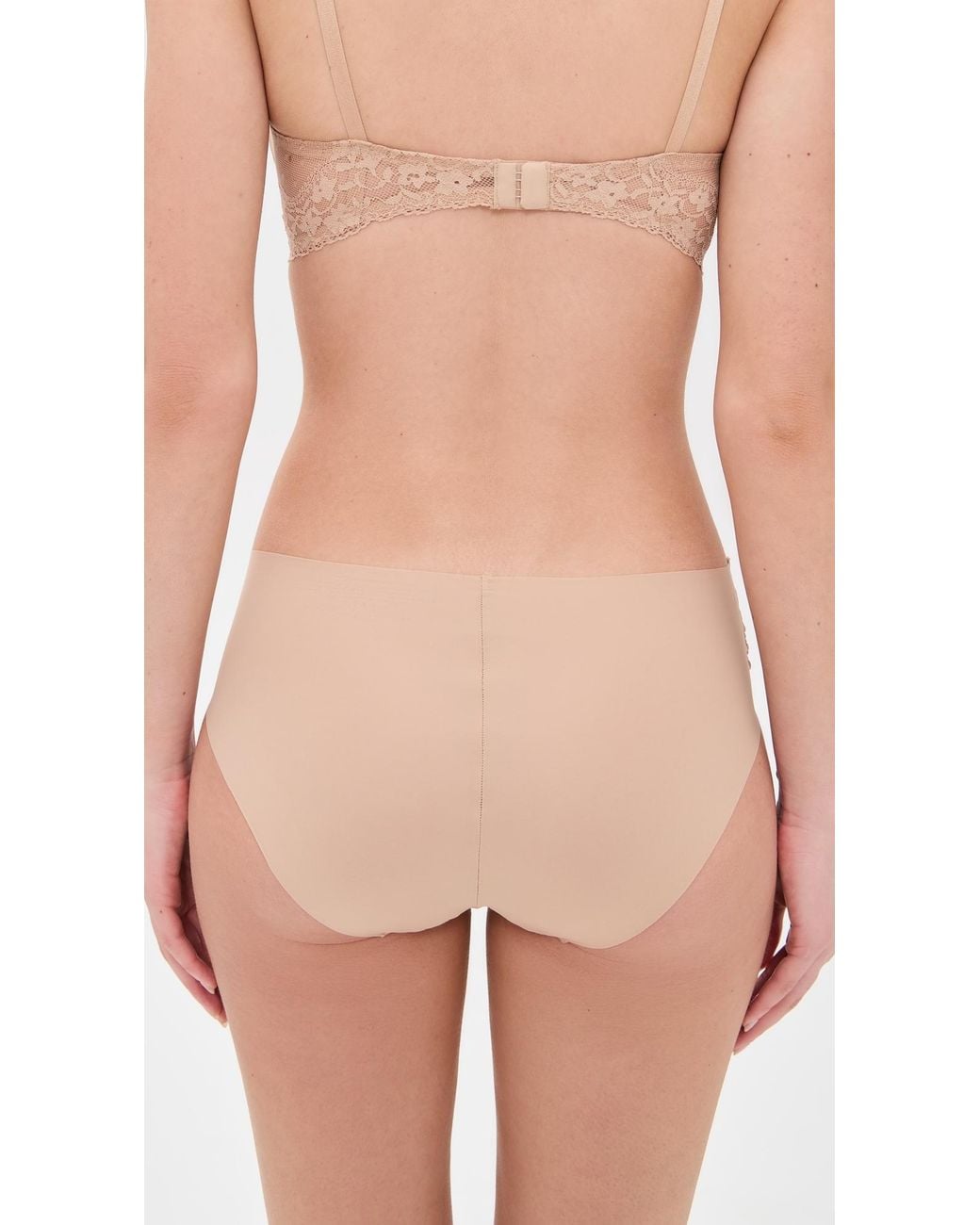 Commando Natural Double Take Lace Bikini Panty