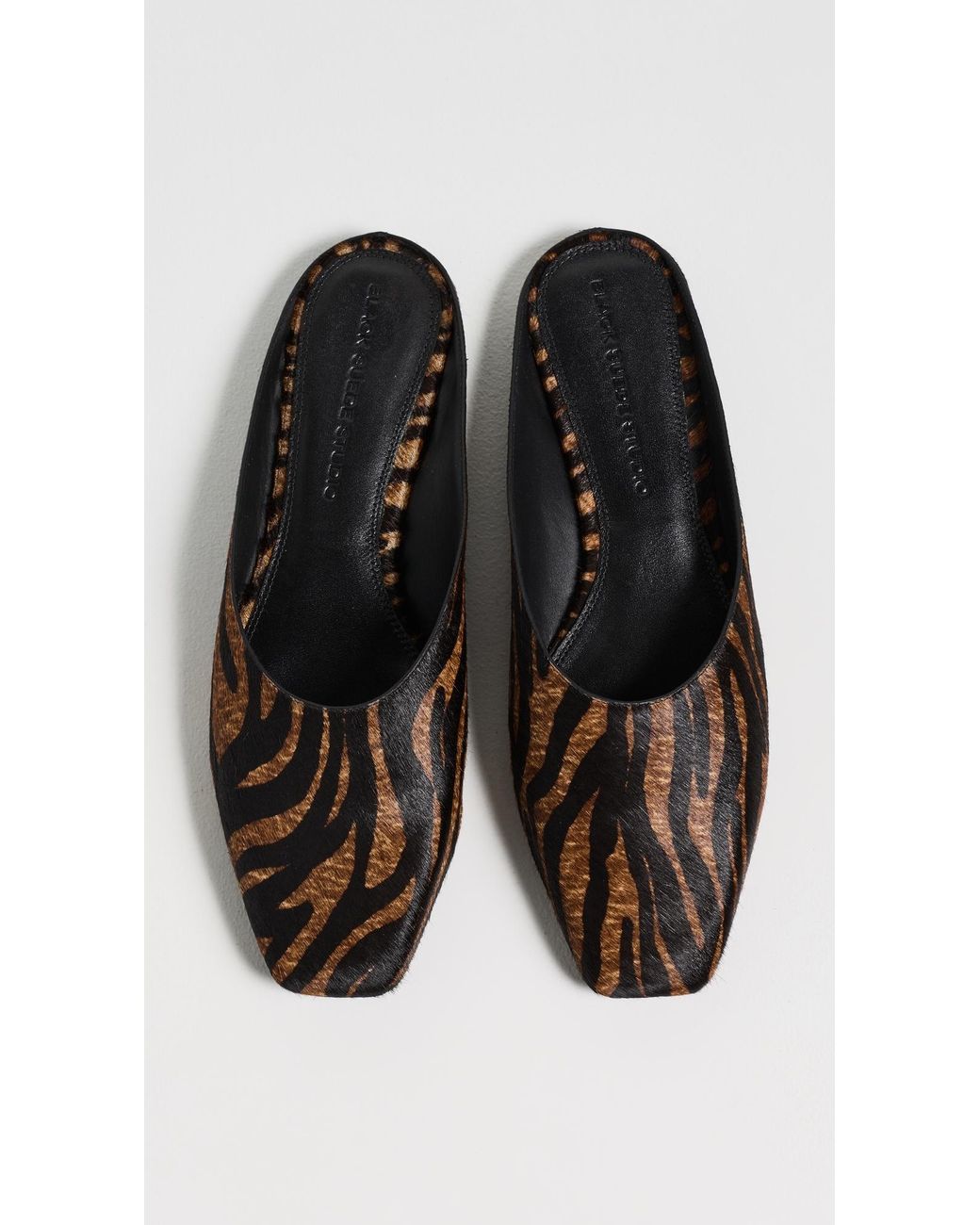 Black Suede Studio Black Lucia Flats