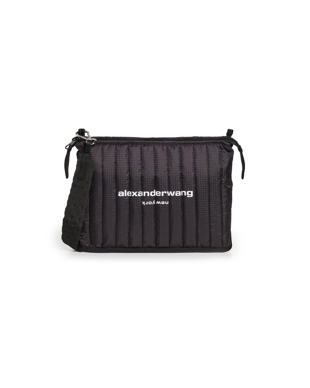 Alexander Wang Elite Tech Shoulder Bag in Black | Lyst