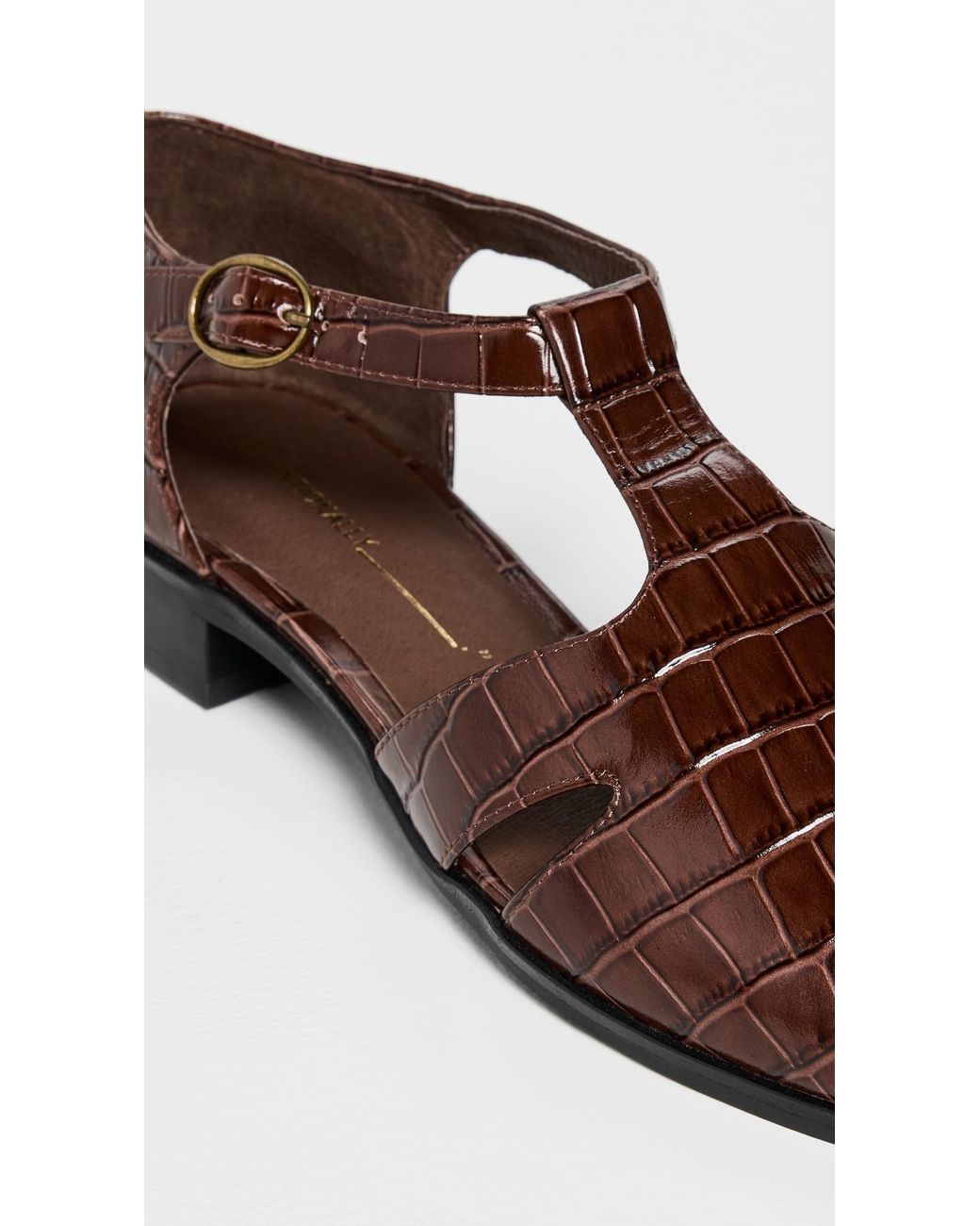 INTENTIONALLY ______ Brown Eureka Flats