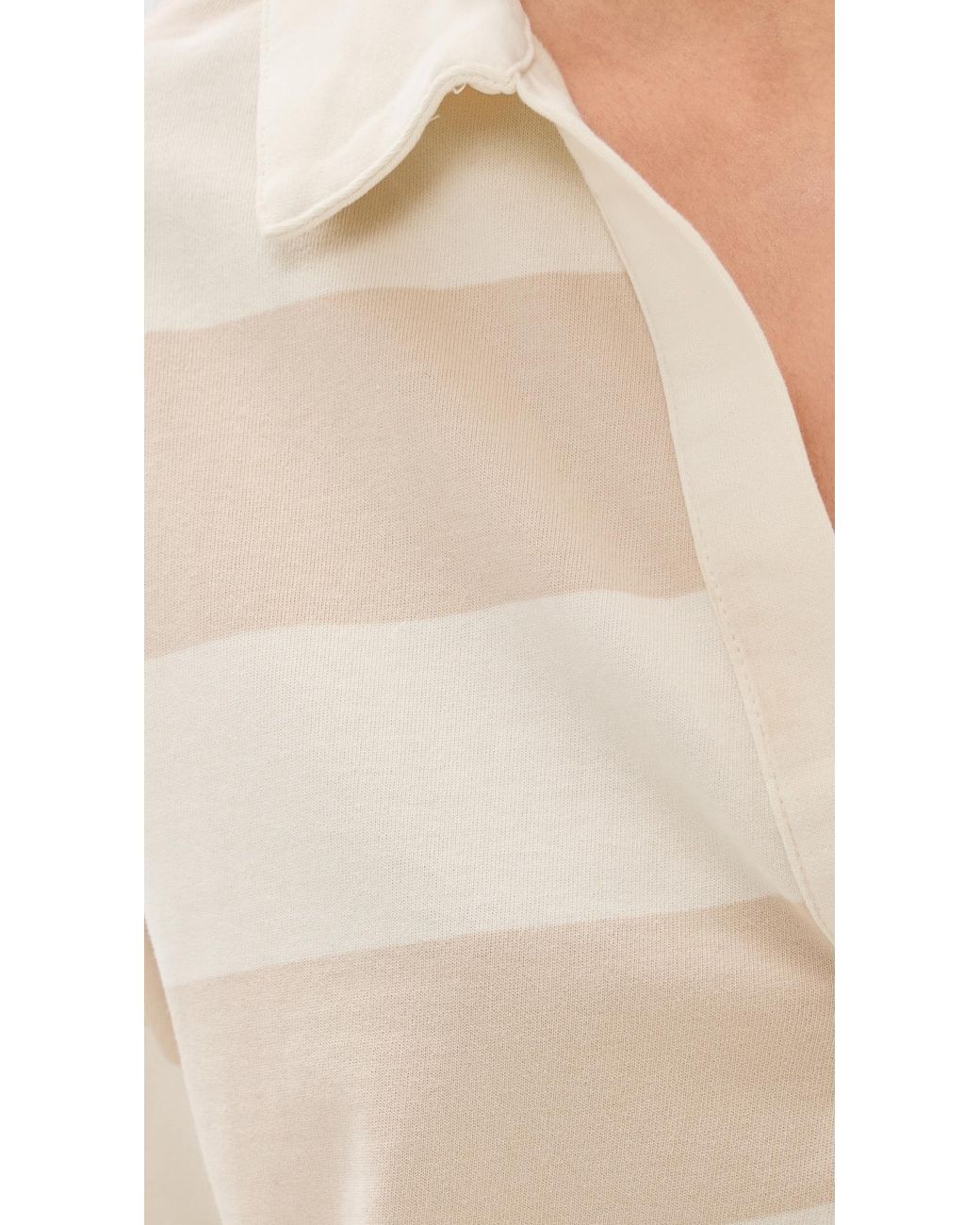 Marine Layer Natural Cloud 9 Jersey Polo
