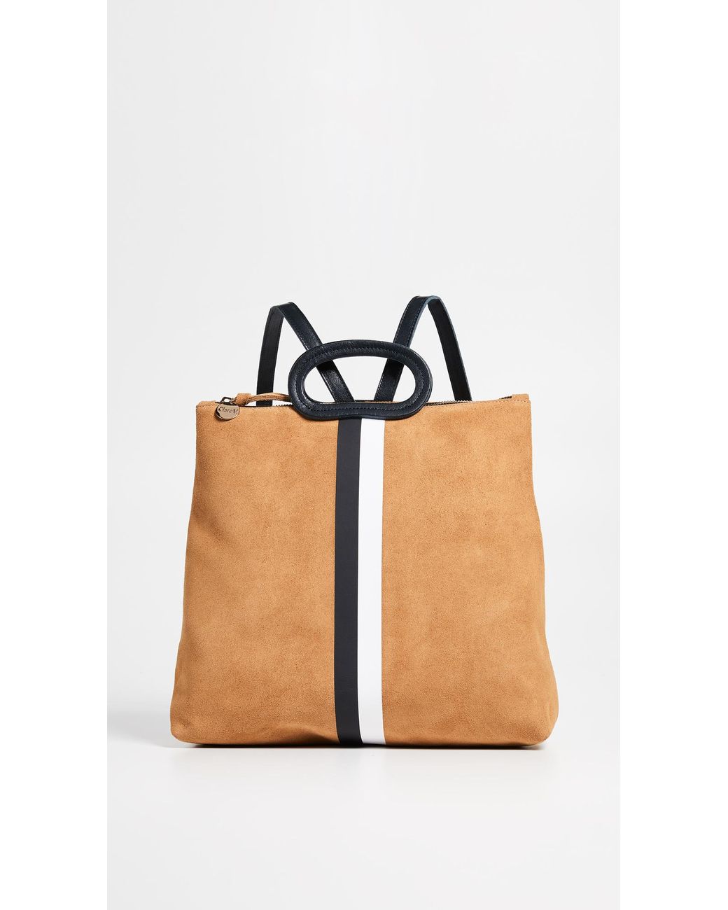 Good Neighbour  Clare V. Marcelle Backpack (Army Suede)