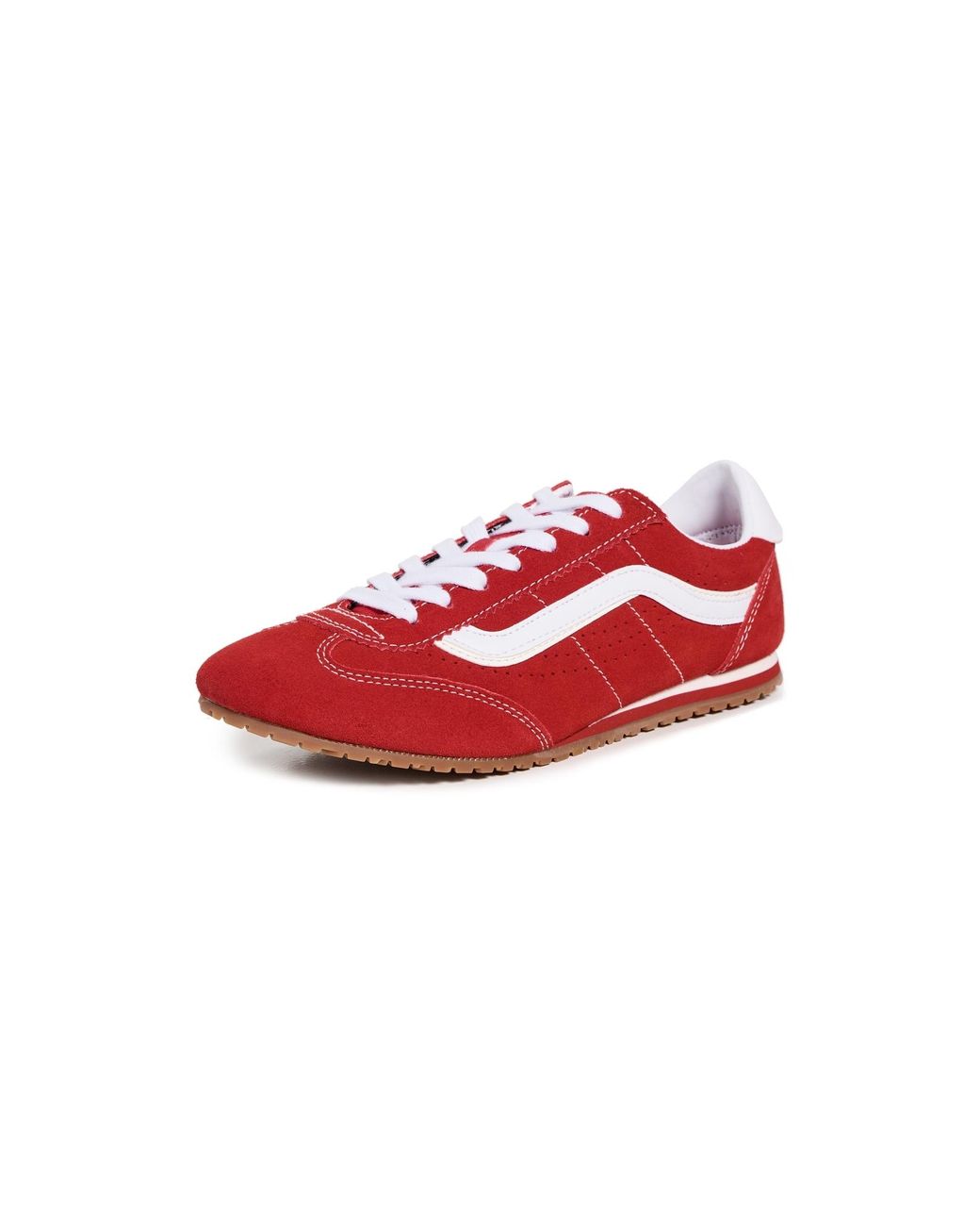 Vans Red Super Low Pro Sneakers