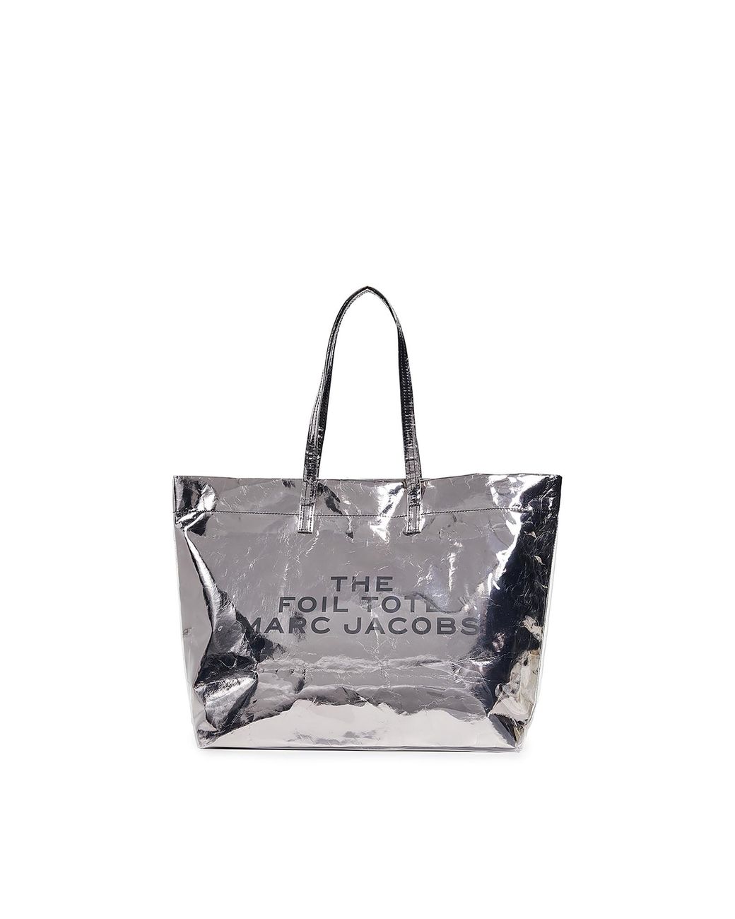 日本未発売　THE FOIL TOTE マークジェイコブス　シルバー　Y3K marc-jacobs-Silver-The-Foil-