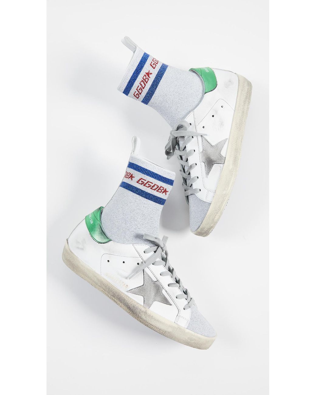 golden goose with socks