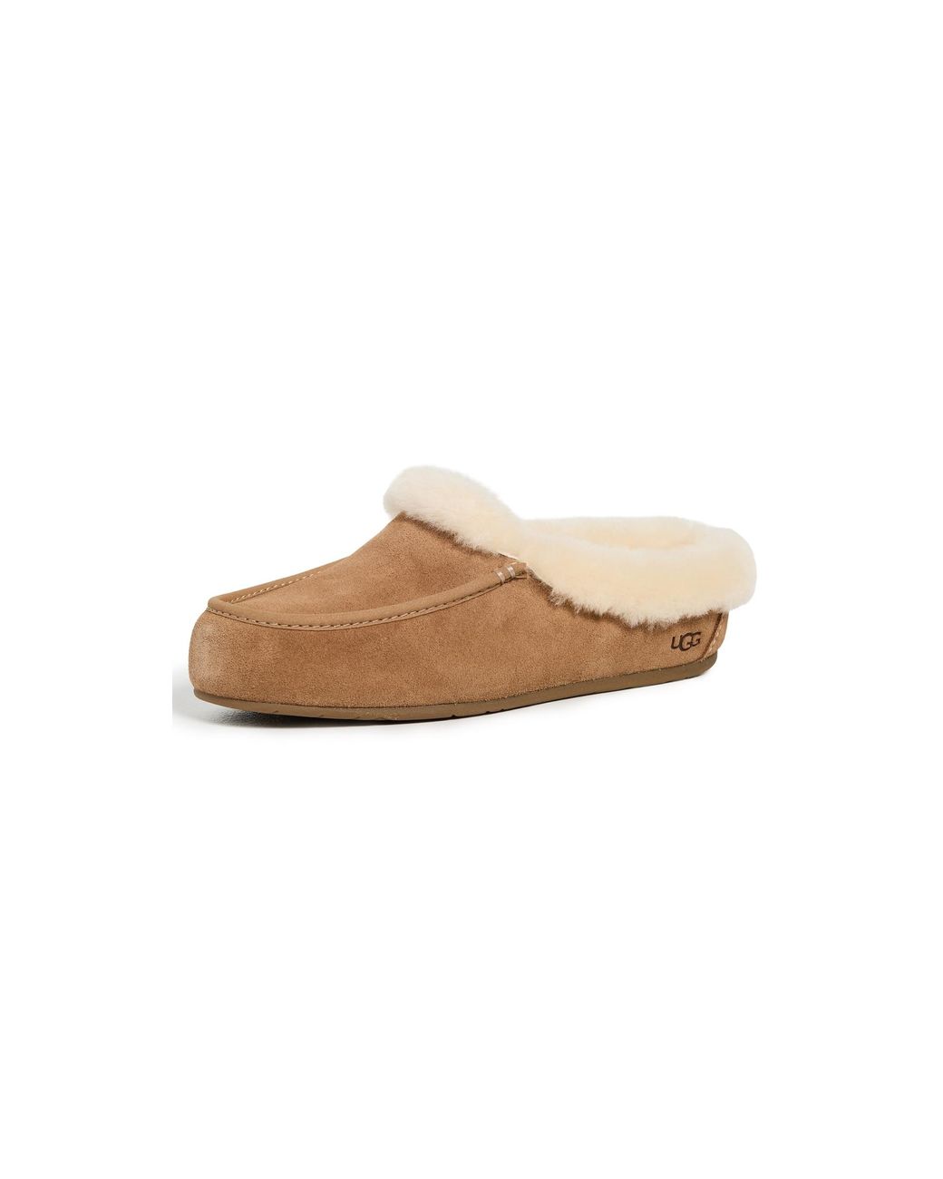 Ugg White Ansley Mules