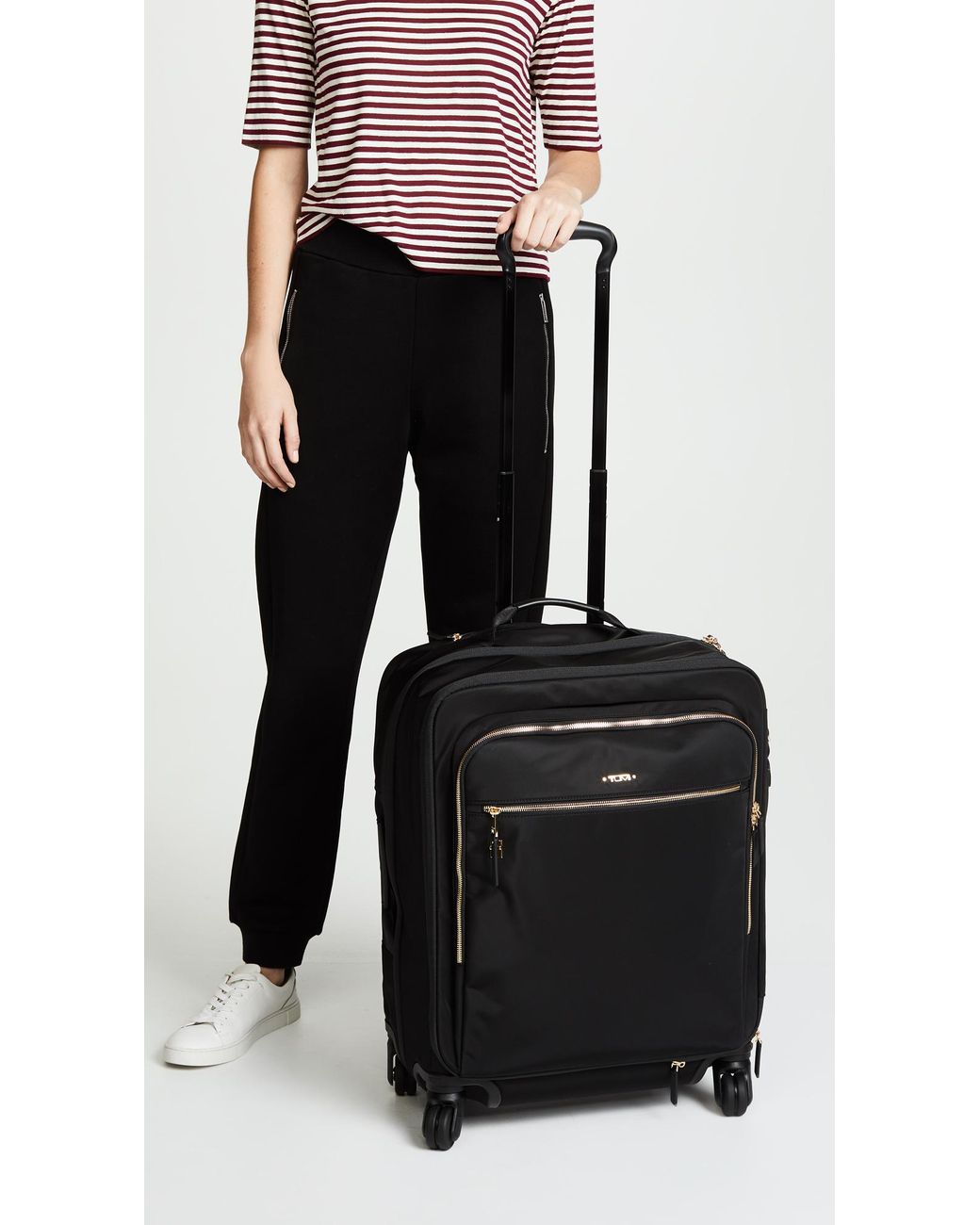 Tumi Voyageur Tres Leger Continental Carry On Bag in Black | Lyst Canada