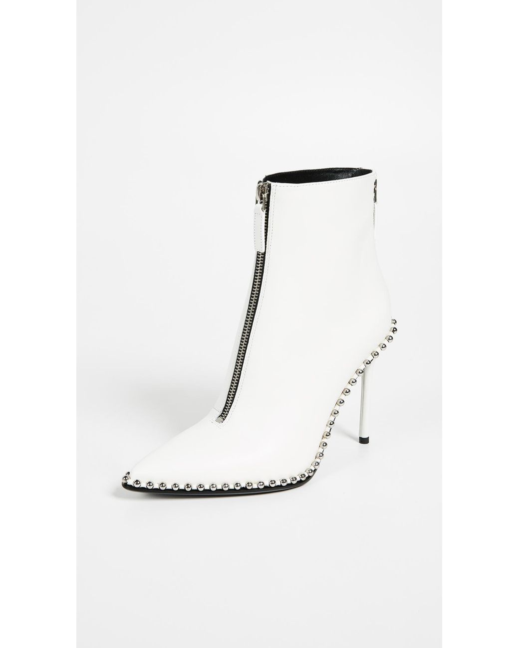 Alexander wang 2024 white boots