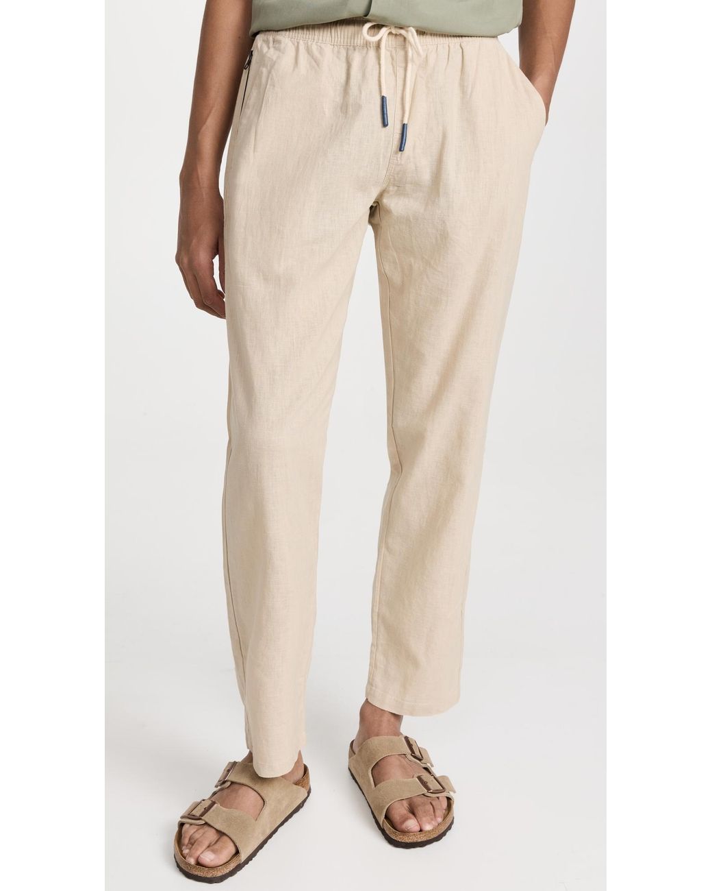 Oas Natural Linen Pants for men