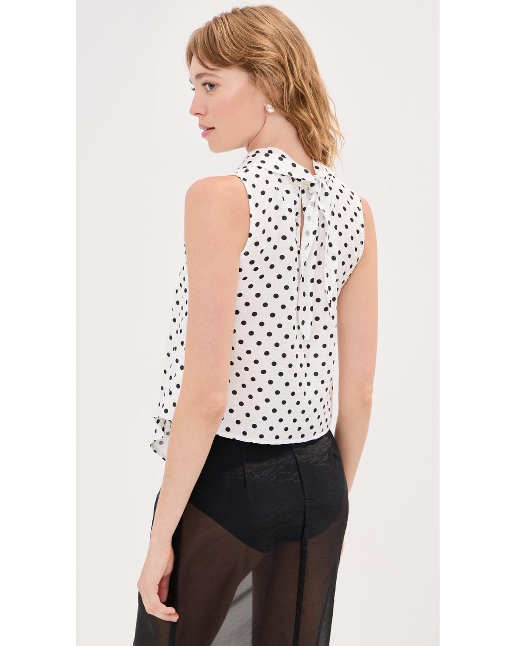 Le Bos White Riley Blouse