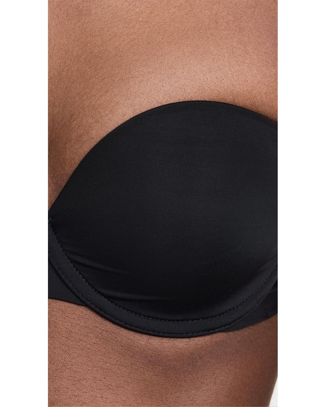 Natori Black Minimal Strapless Bra