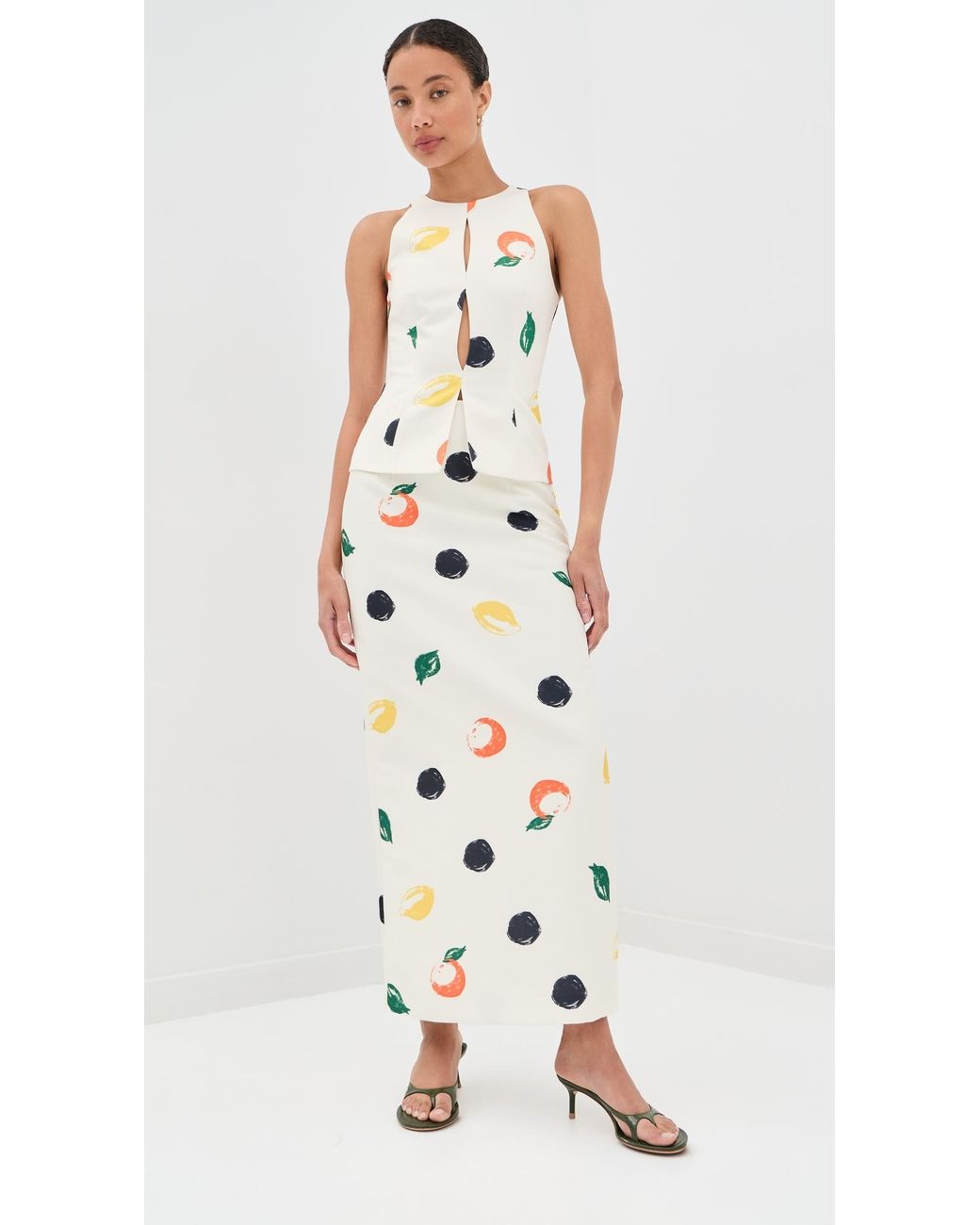 LEO LIN White Amelia Top