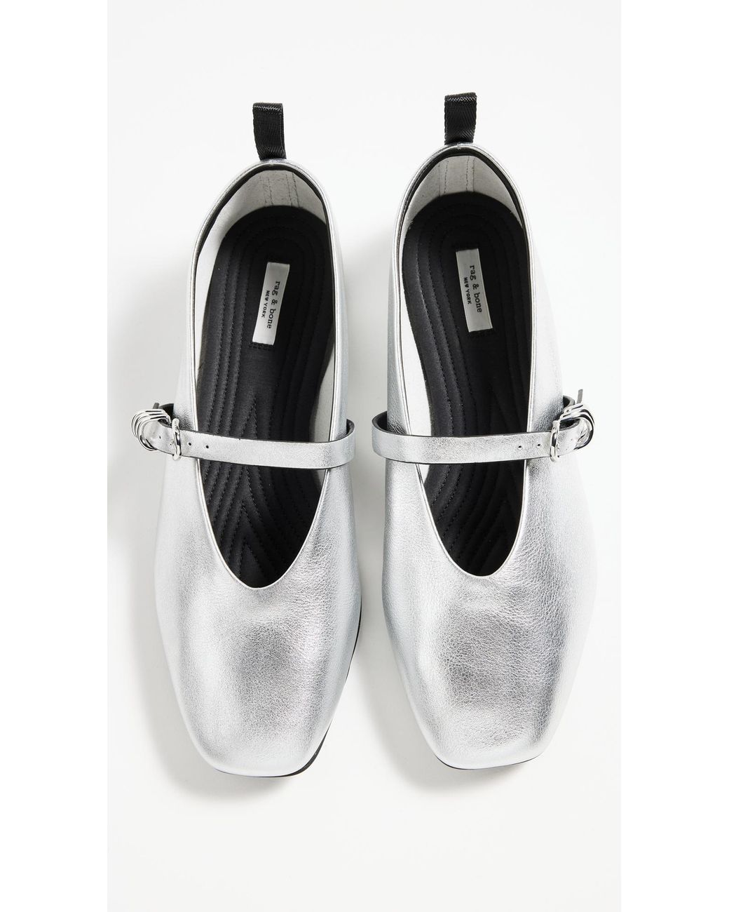 Rag & Bone White Spire Mary Jane Flats