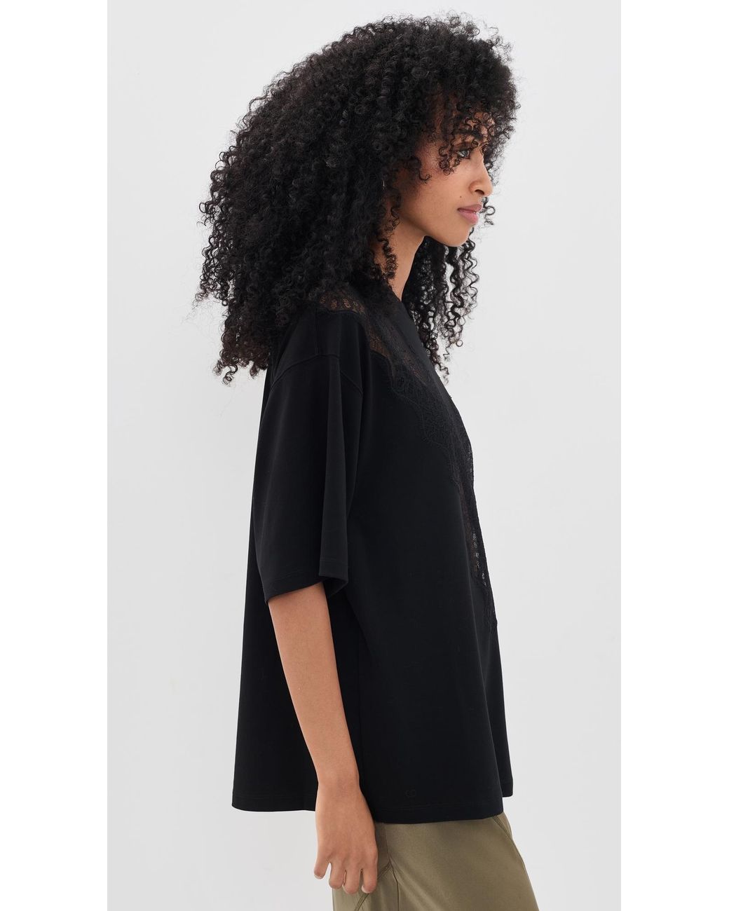 Anine Bing Black Jamila Tee