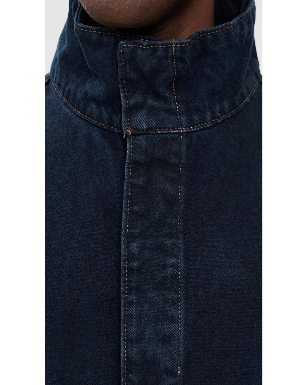 Warp & Weft Blue Cdmx Jacket for men