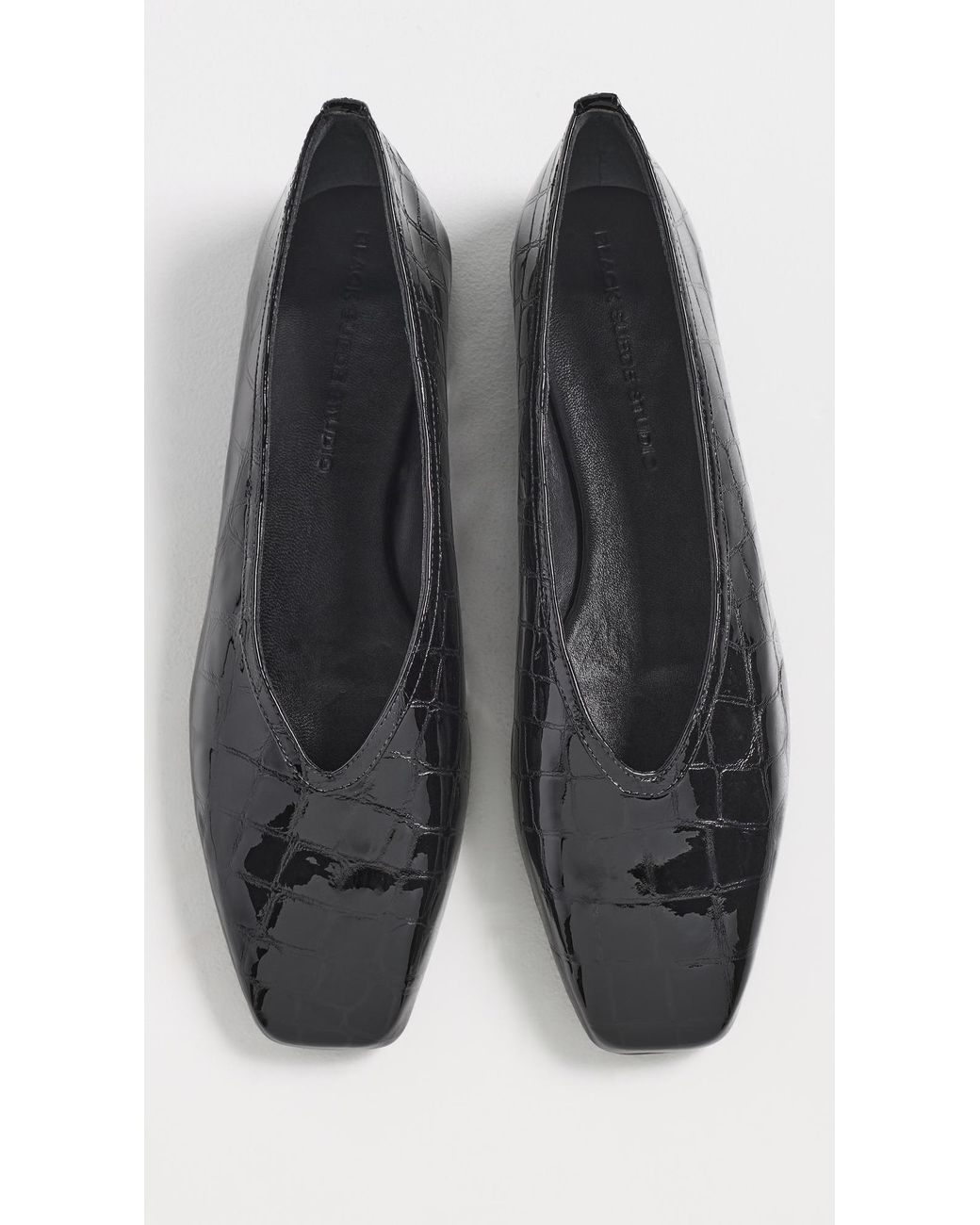 Black Suede Studio Black Ayra Flats