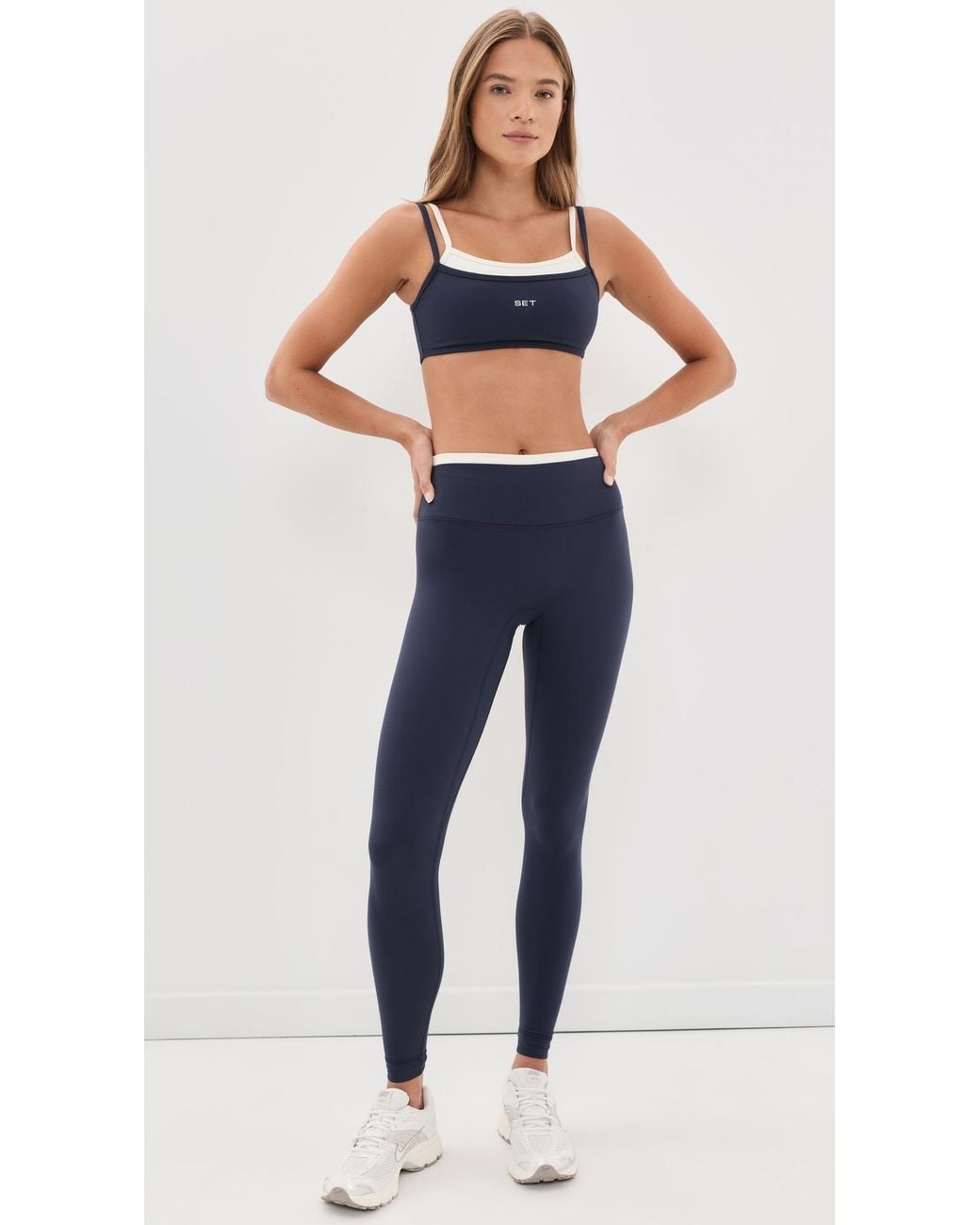 Set Blue Cloud Control Leggings