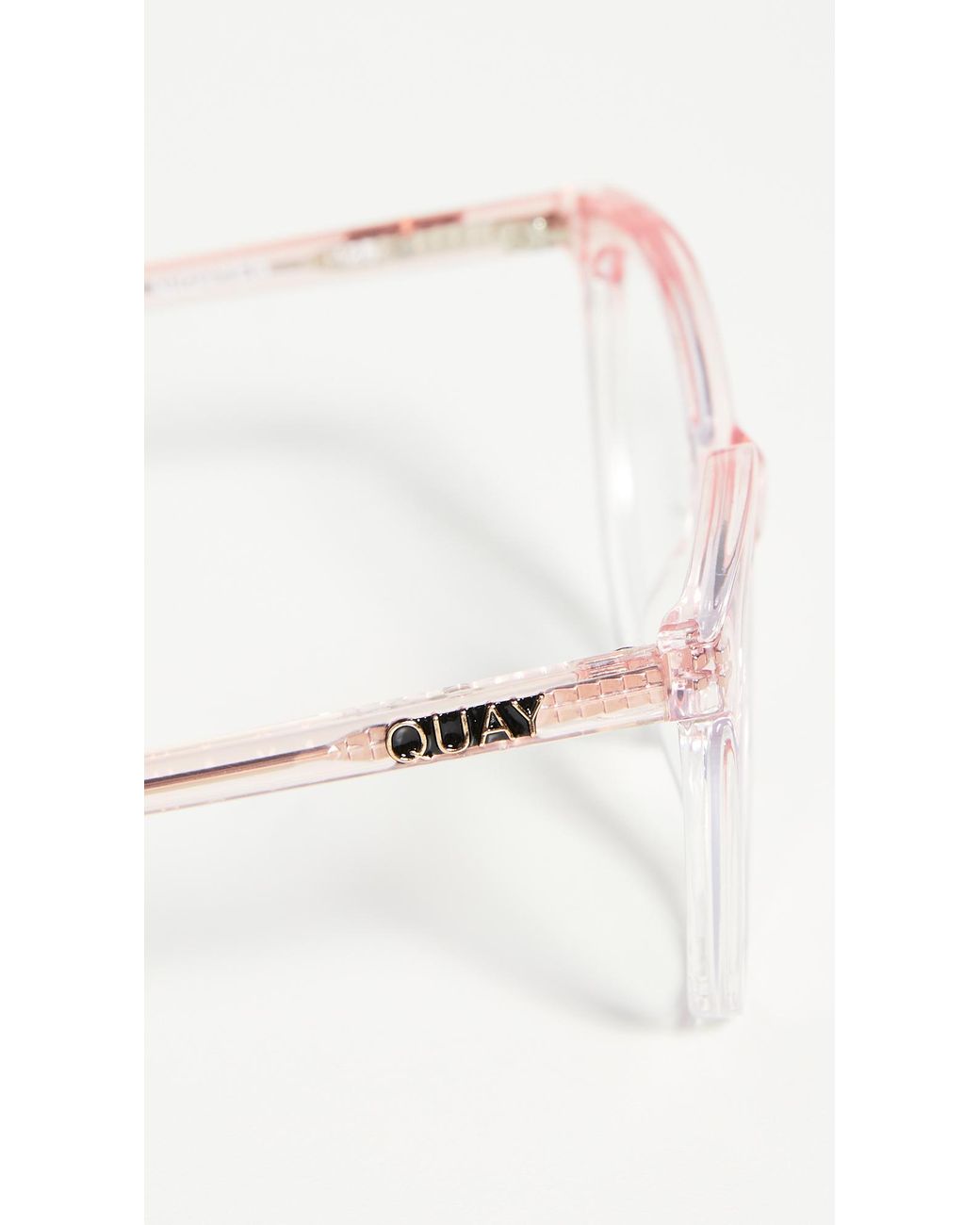 QUAY All Nighter Readers 1.5 Pink Clear Frame Magnified Bluelight Lens NWT Quay All Nighter Blue Light Glasses in Pink | Lyst main image 3