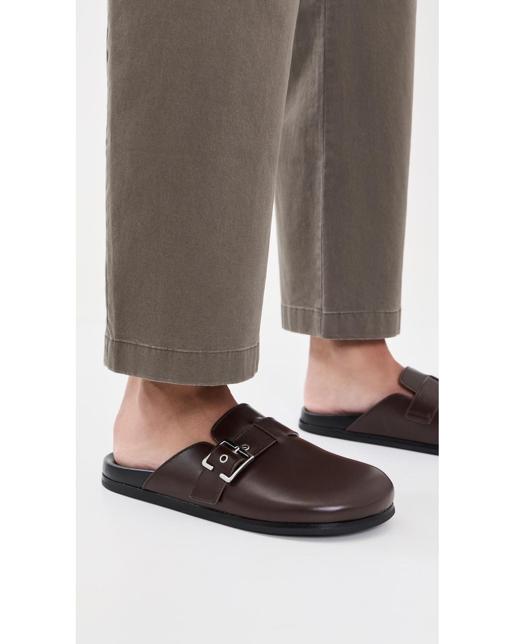 Vince Black Leon Mules