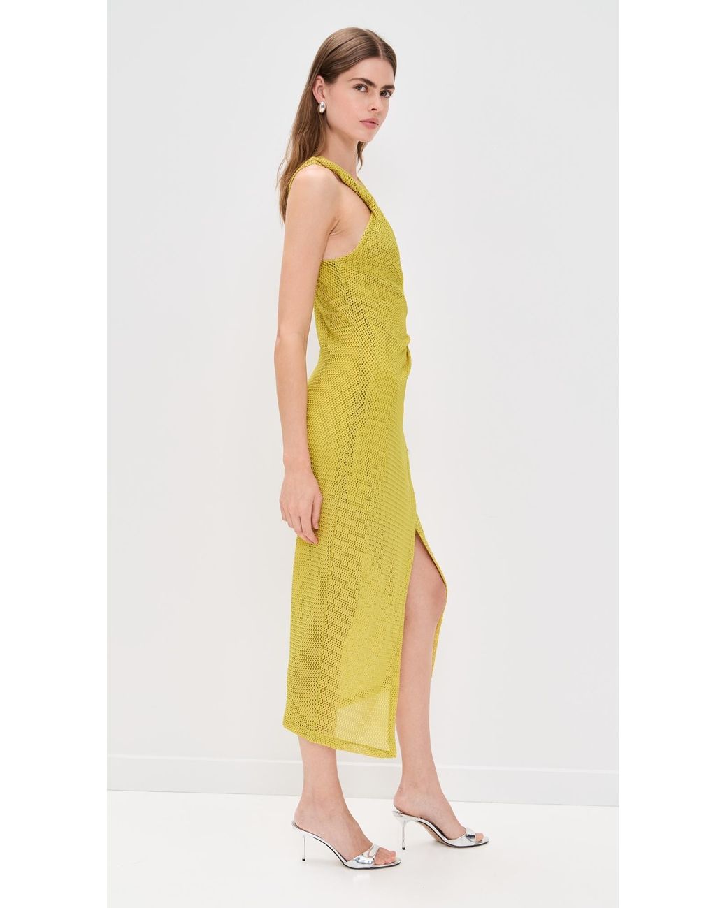 IRO Tia Dress in Yellow | Lyst