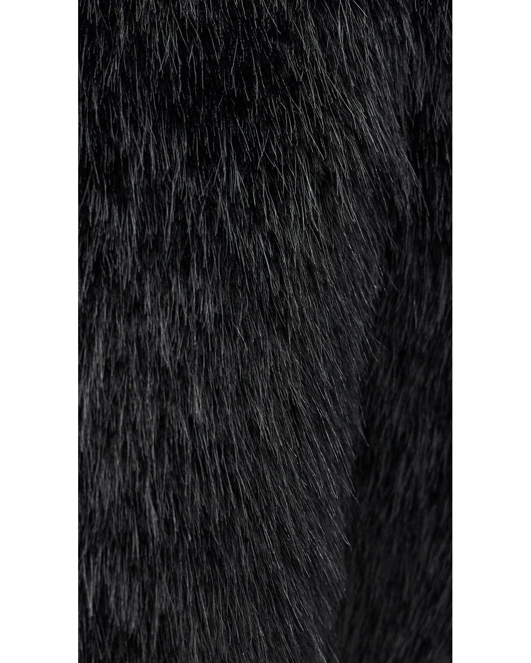 Apparis Black Devin Sable Shrug