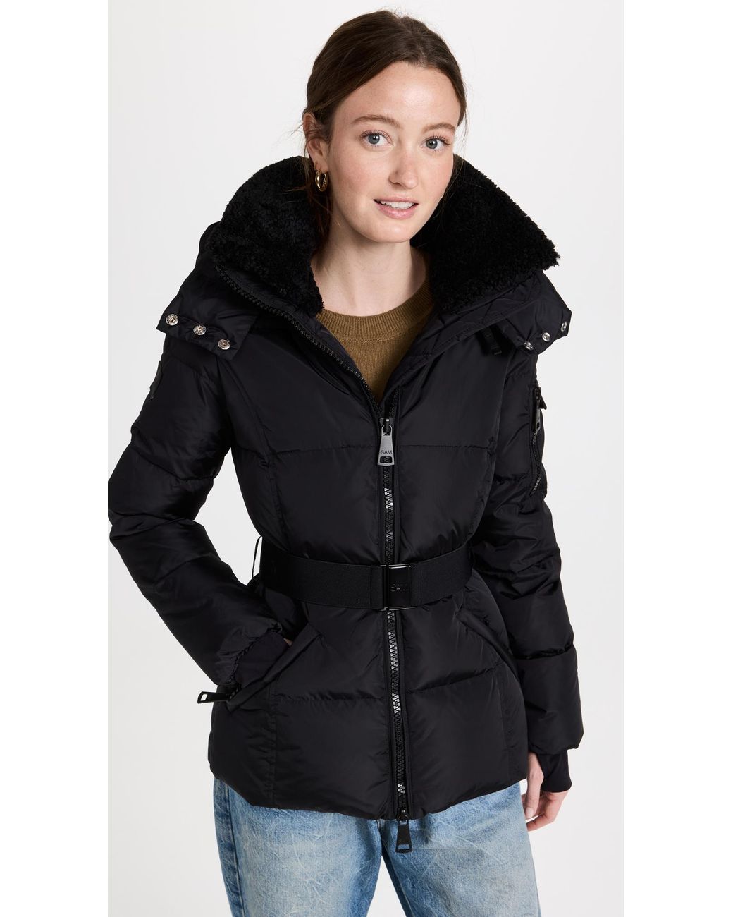 Sam. Liv Jacket in Black | Lyst