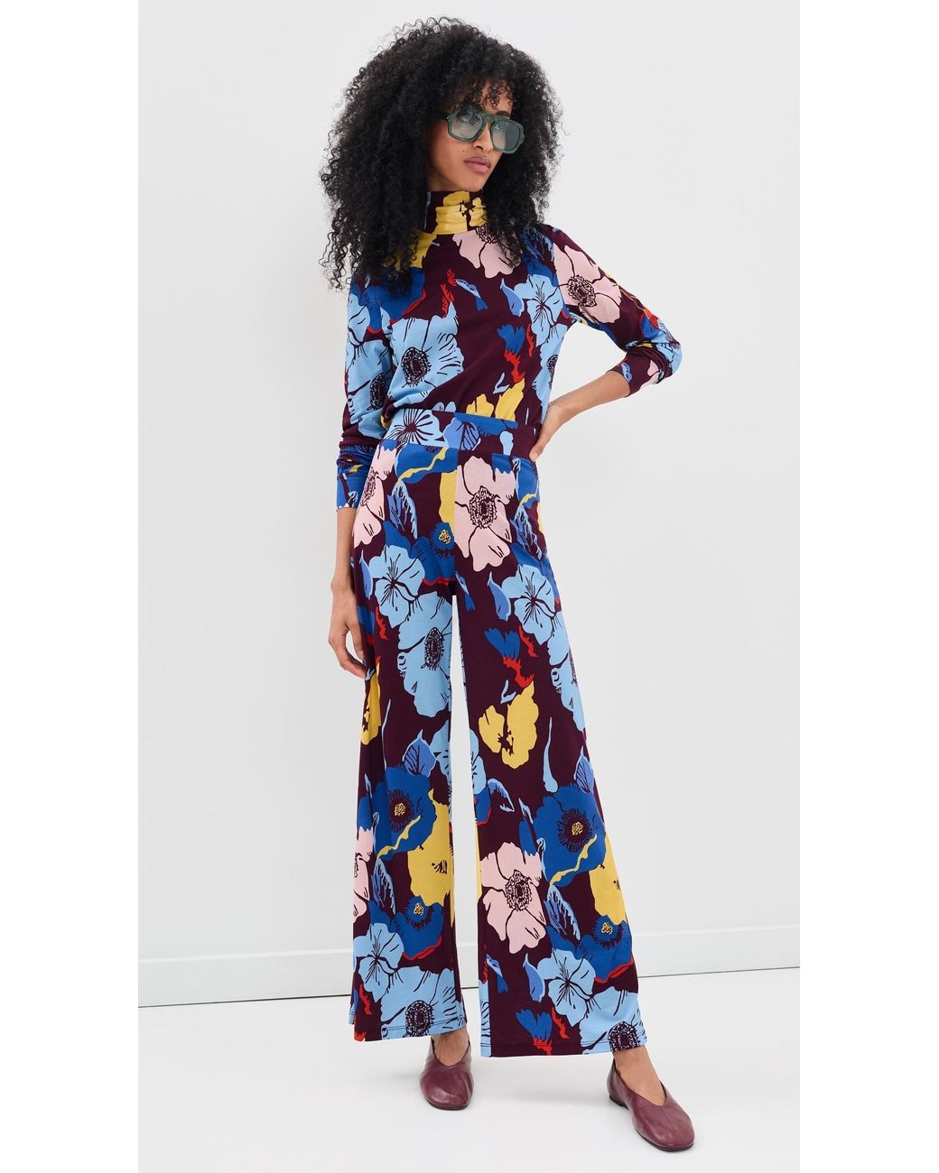 De Loreta Blue Sur Pants