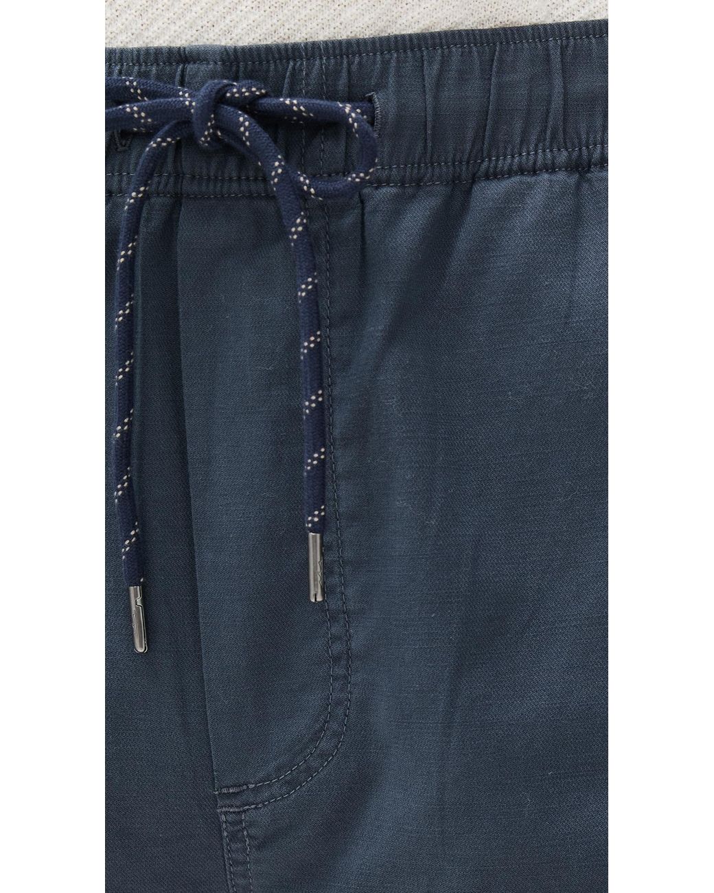 Faherty Brand Blue Essential Drawstring Shorts 6 for men