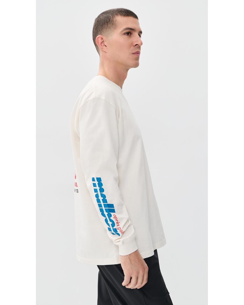 Malbon White Mountain Gorse Tee for men