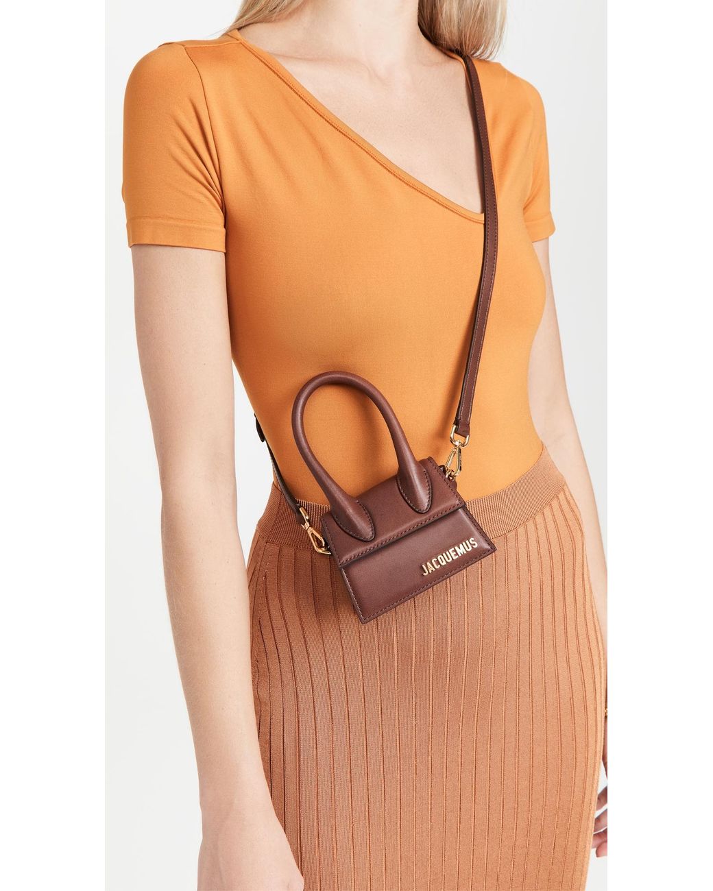 Jacquemus Le Chiquito Bag in Brown