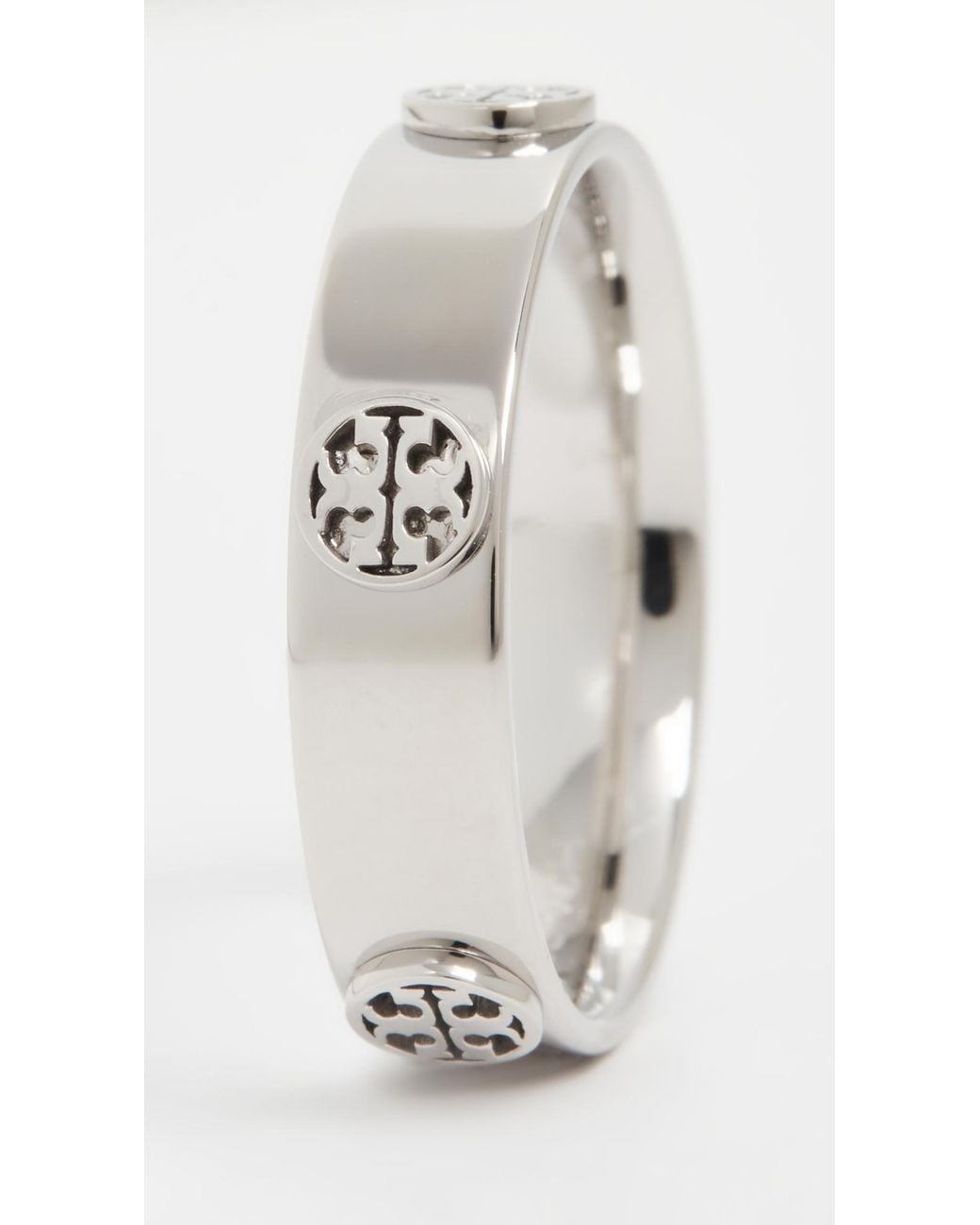 Tory Burch Black Icon Ring