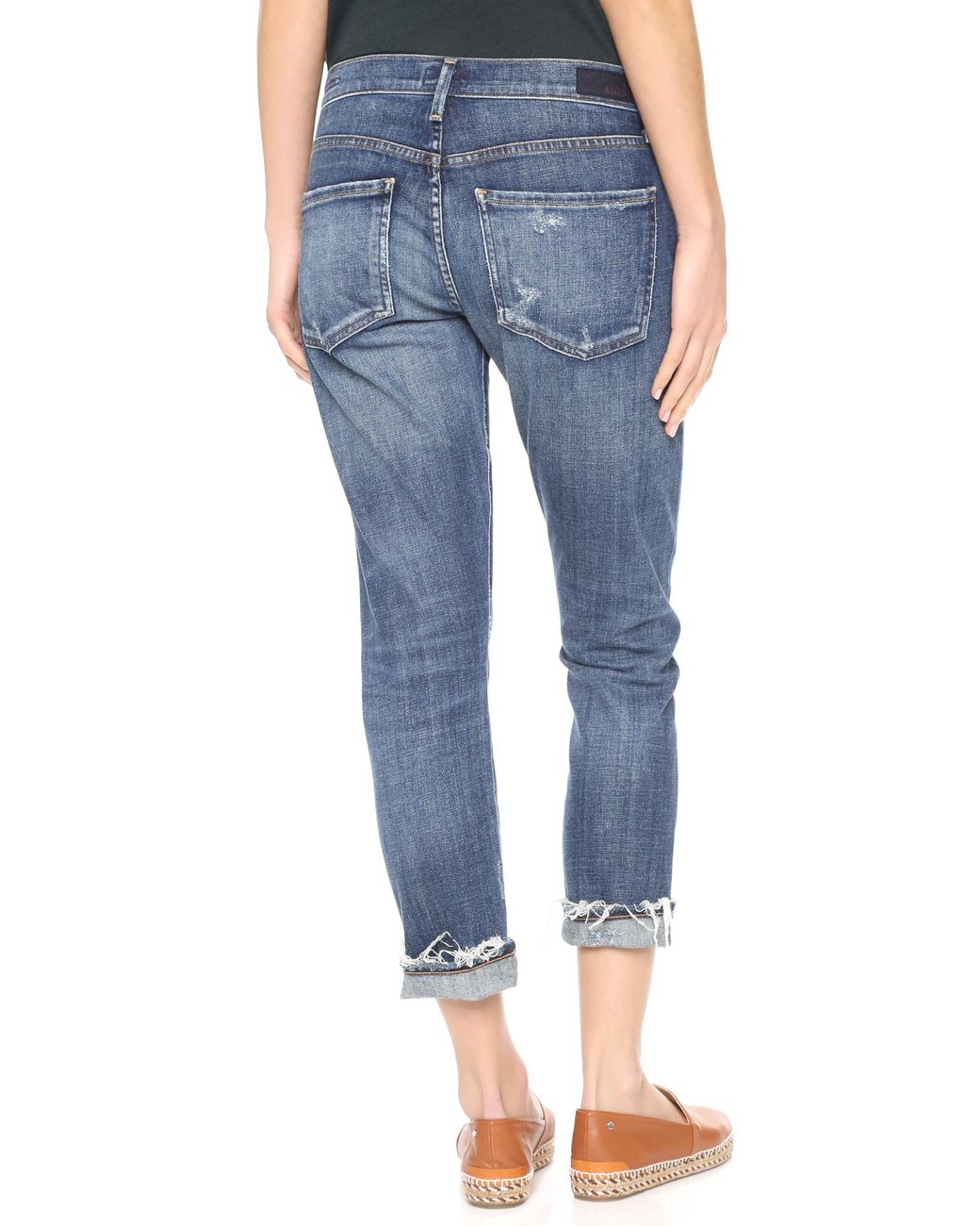 Agolde Denim Isabel Slim Boyfriend 