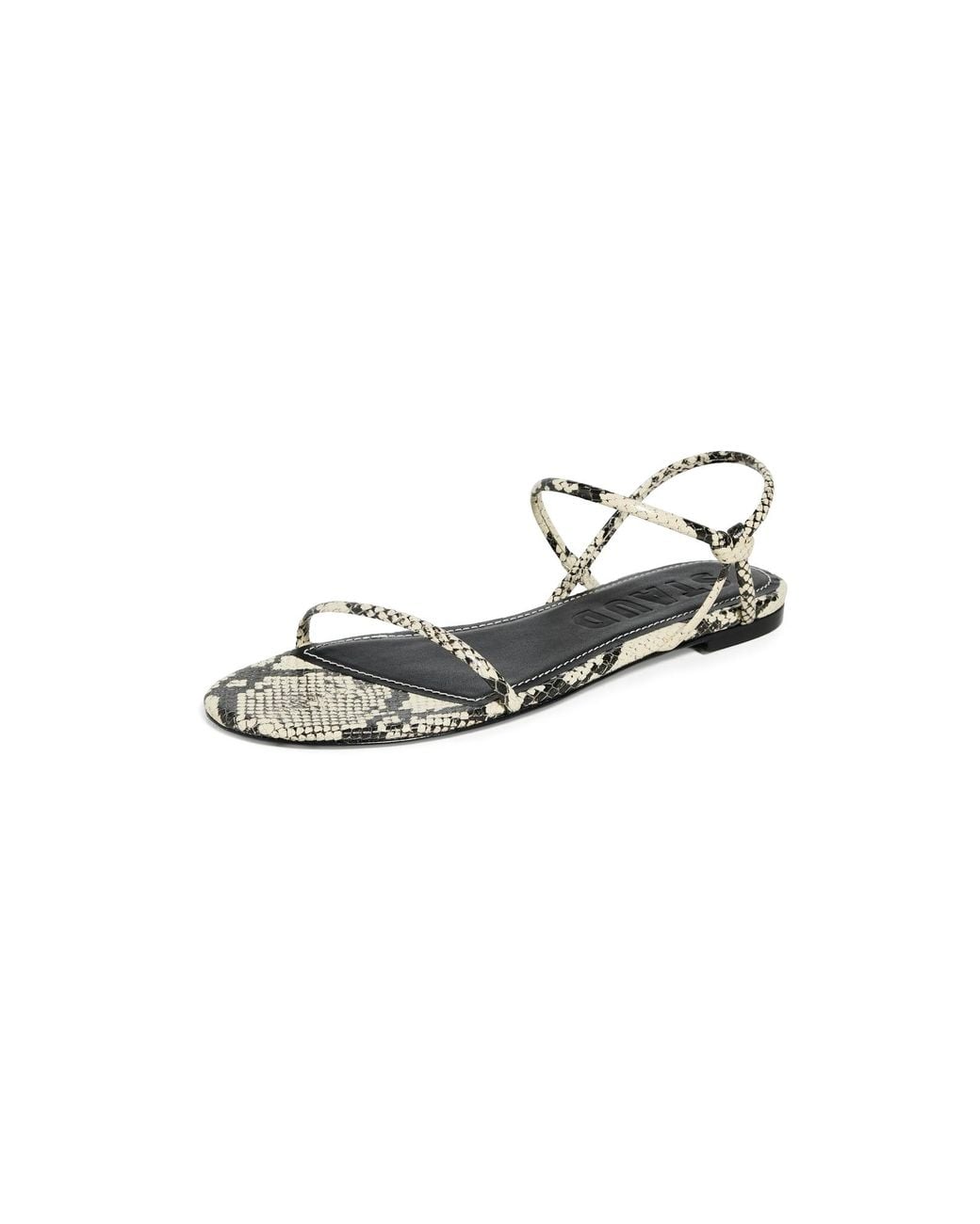 Staud Black Laurel Sandals