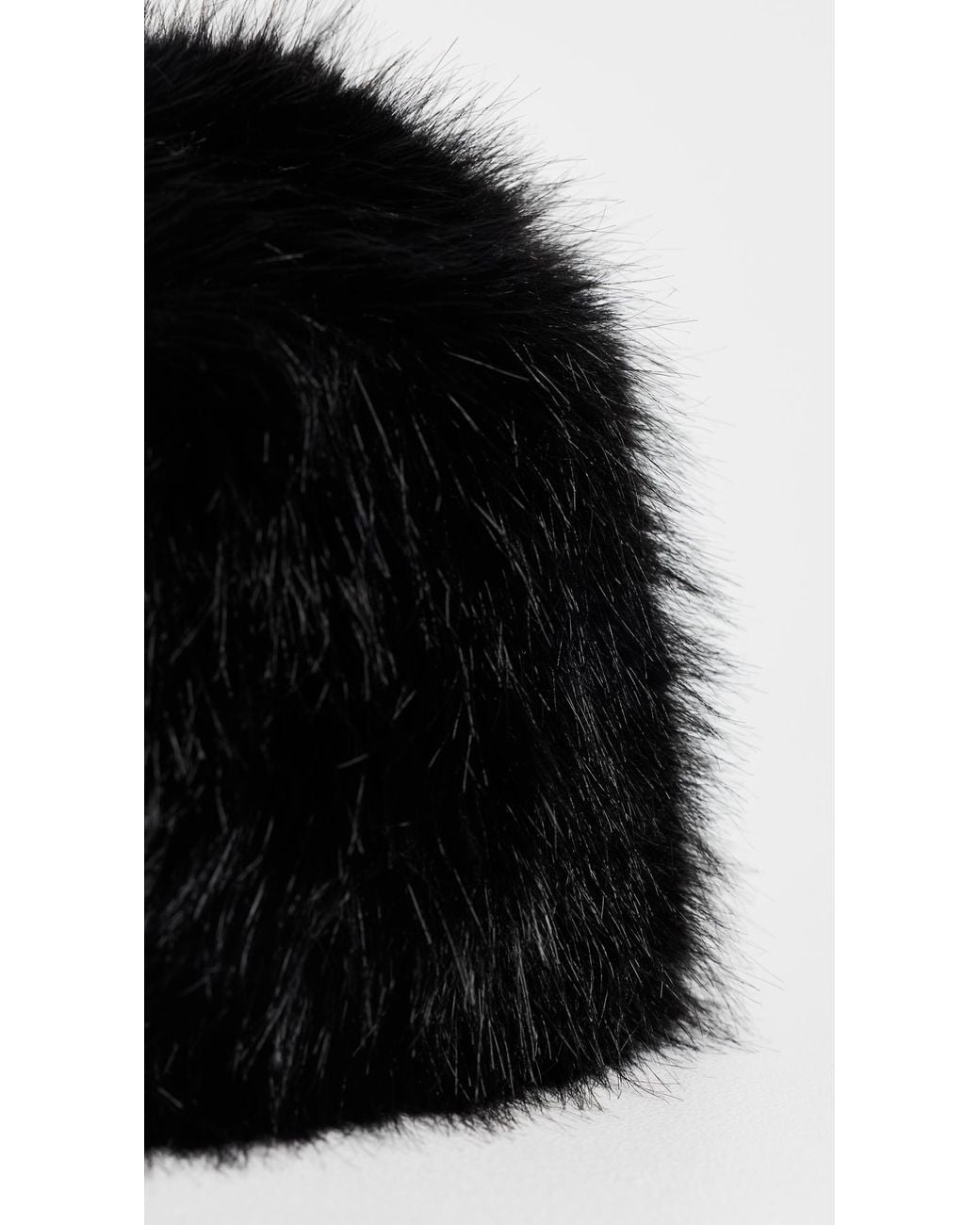 Apparis Black Margot Sable Pillbox Hat