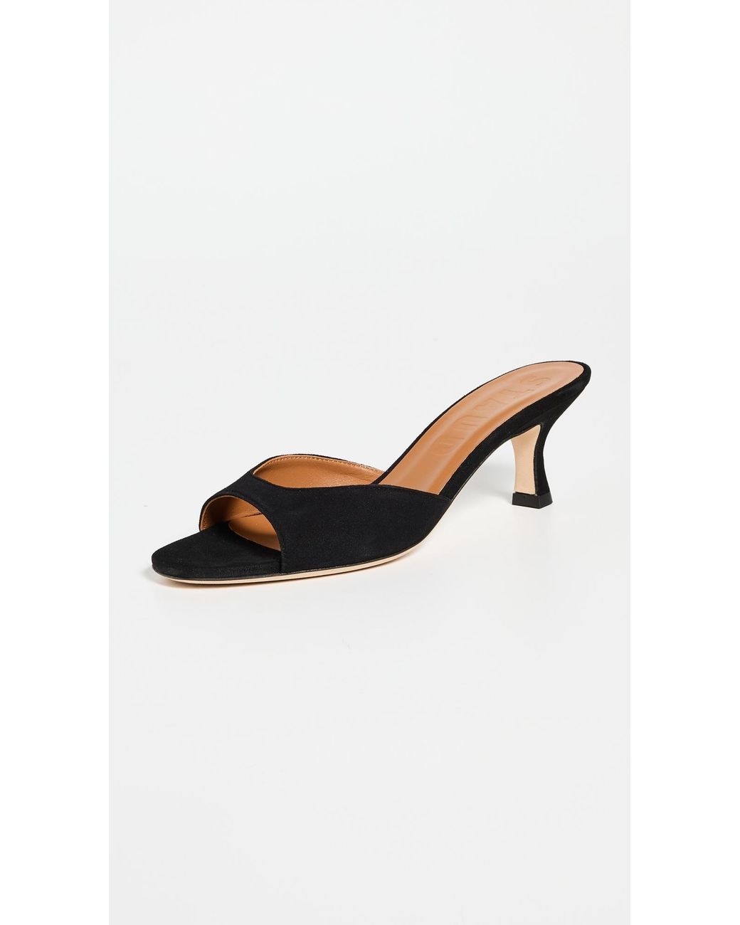 Staud Black Brigitte Mules
